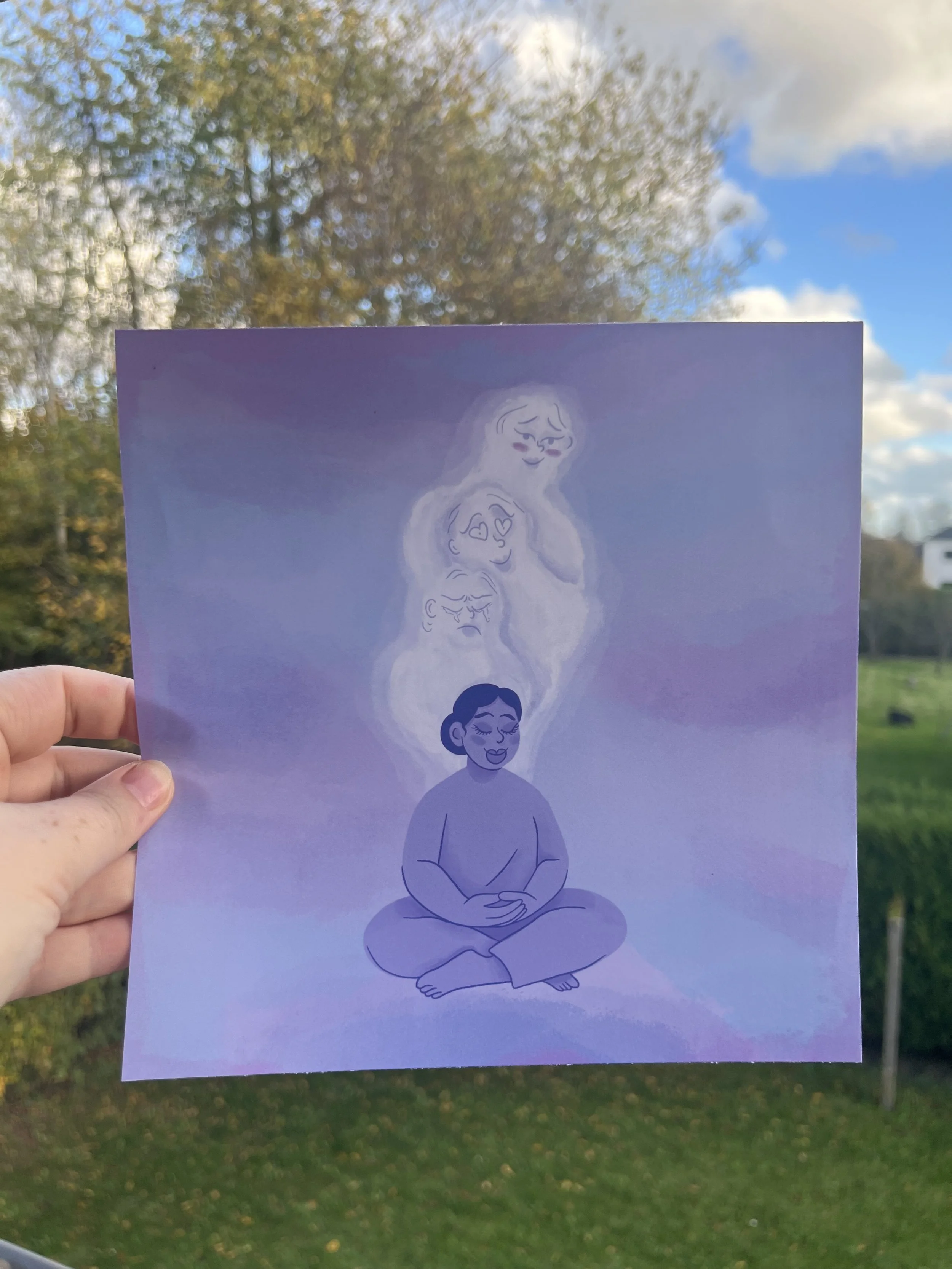 Print A5 💜 La Méditante