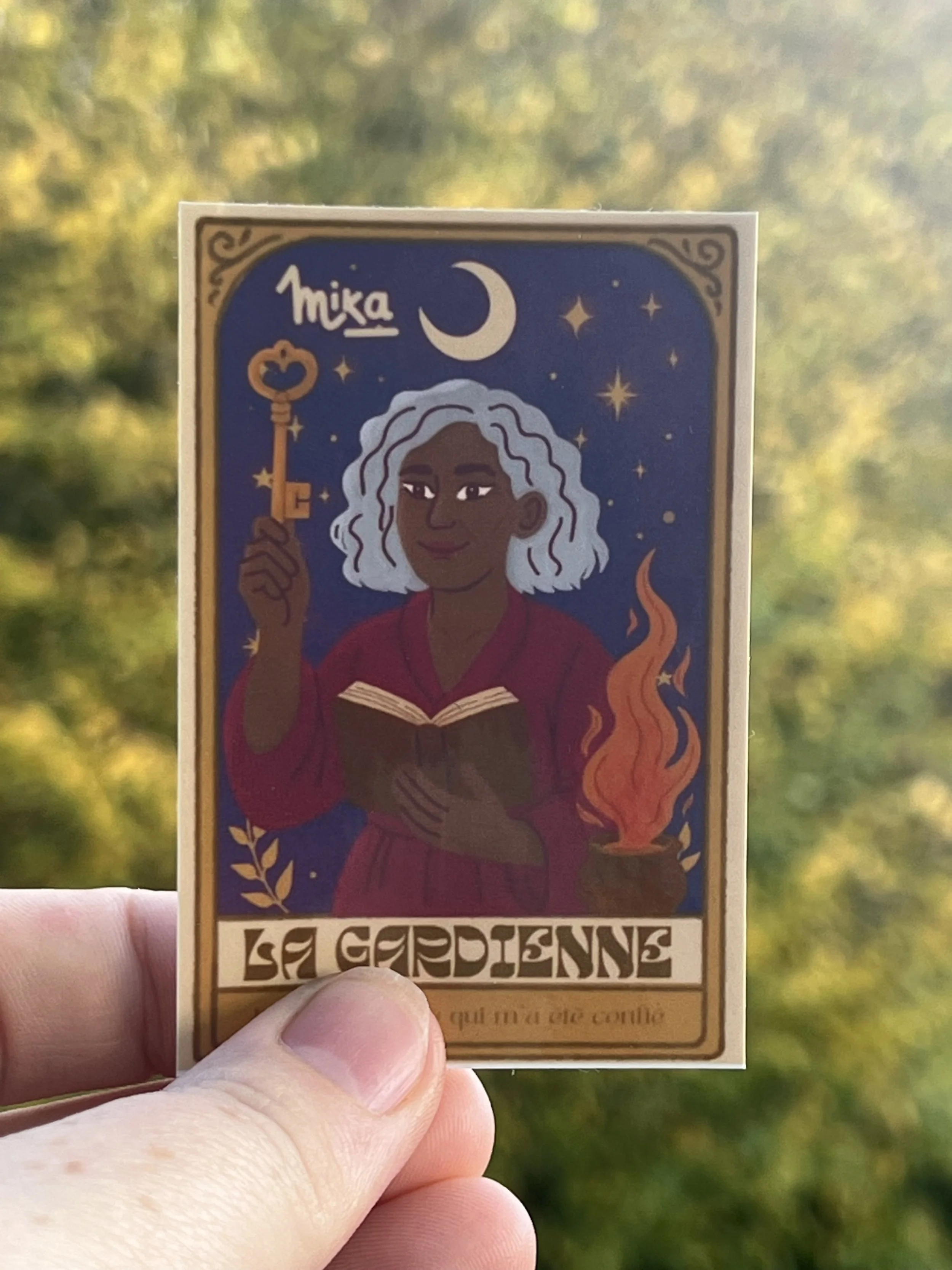 Stickers 🌕 La Gardienne