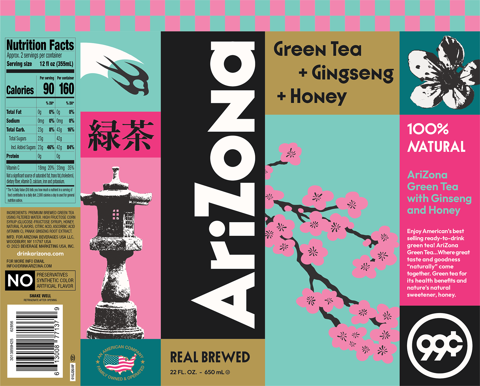 Green Tea with Ginseng and Honey