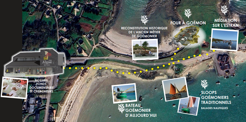 Le site du centre ALGAE : un lieu entre  terre, mer et mémoire