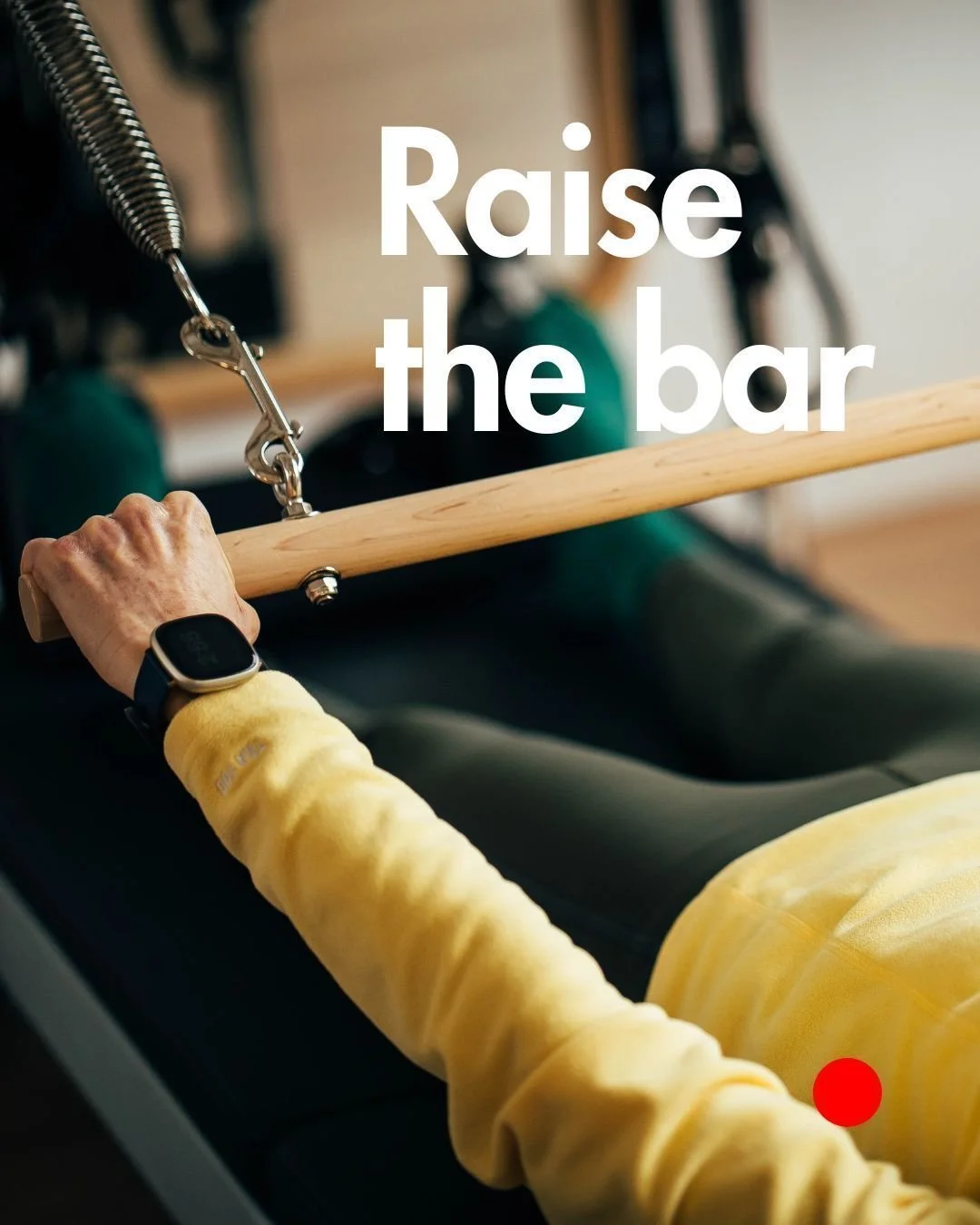 Little by little, you raise the bar.

One class. One stronger week. One less achy back.

Book when it suits. 

#ReformerRooms #Lymington #NewForest #Hampshire #PilatesForEveryone #MovementForWellbeing #StrengthAndMobility #ConsistencyCounts #MoveMore