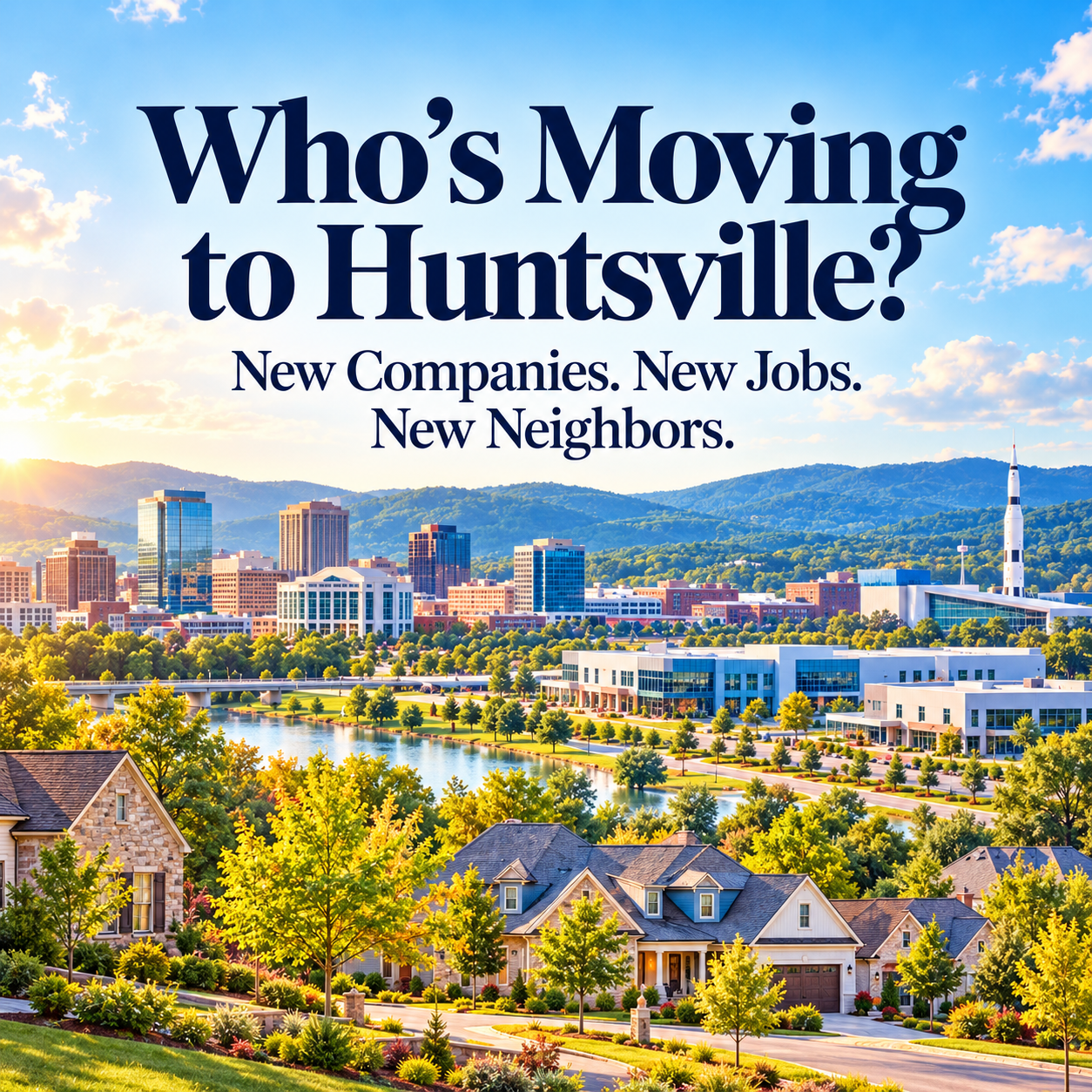 Who’s Moving to Huntsville? New Companies, New Jobs, and What It Means for Homebuyers
