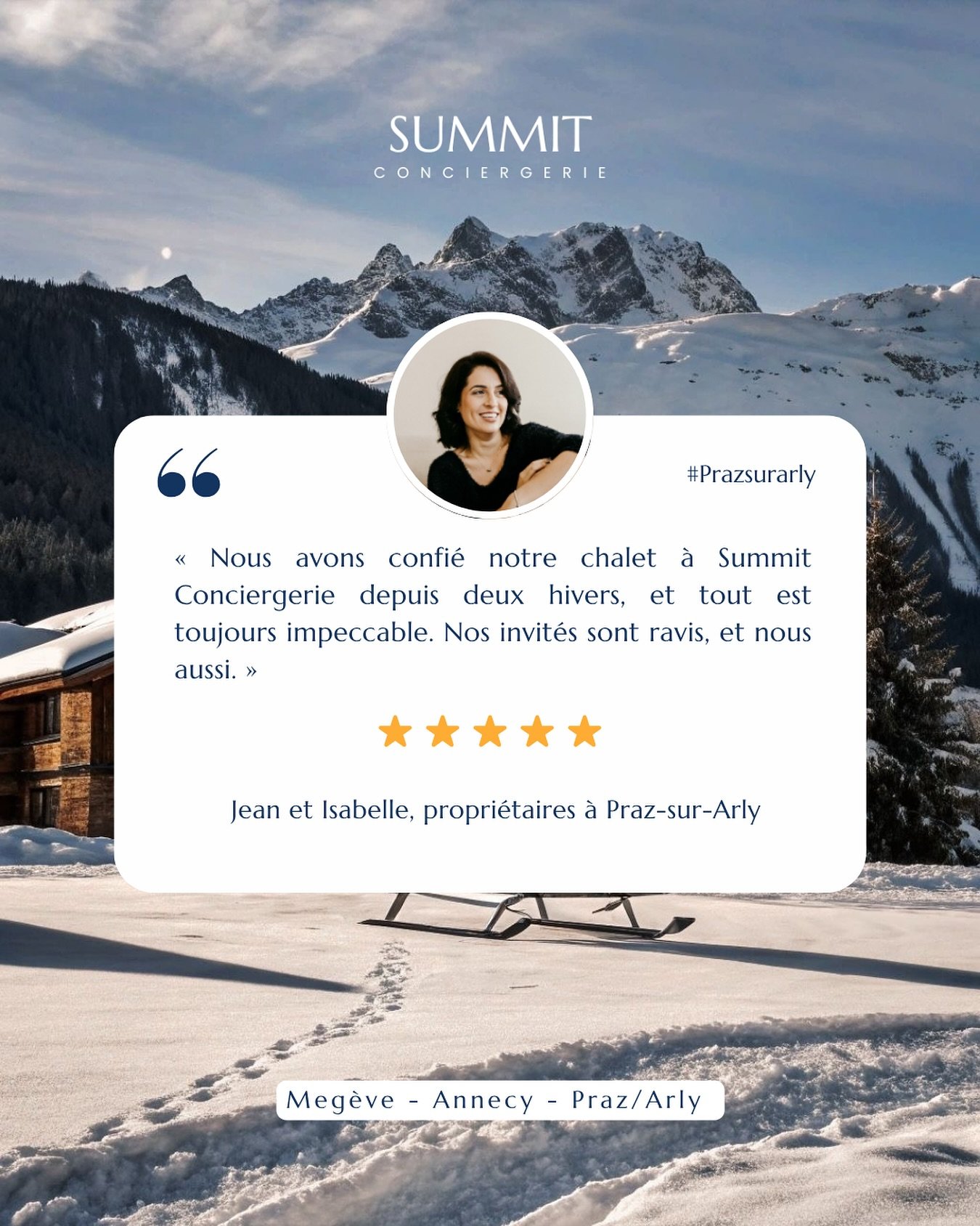✨ &ldquo;Tout est toujours impeccable.&rdquo;

Jean &amp; Isabelle ont confi&eacute; leur chalet &agrave; Summit Conciergerie depuis maintenant deux hivers.
Leur priorit&eacute; ? Que tout soit parfait, pour eux comme pour leurs invit&eacute;s.

✔️ P