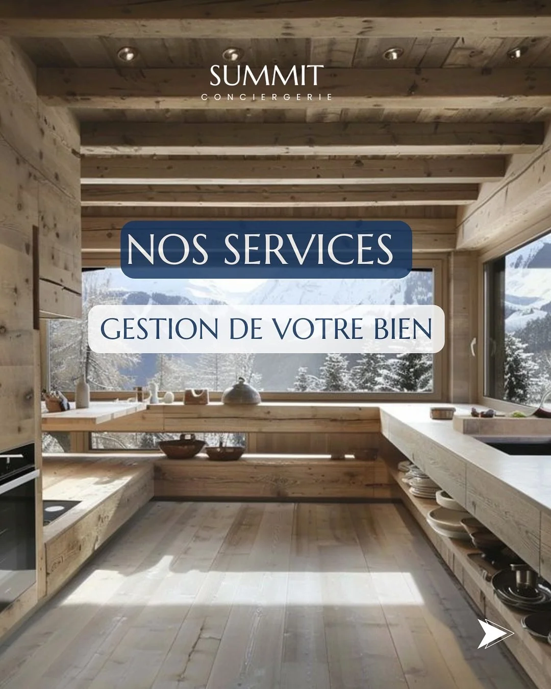 Confier son chalet &agrave; Summit Conciergerie, c&rsquo;est s&rsquo;assurer qu&rsquo;il soit pr&eacute;sent&eacute; sous son meilleur jour ⭐️.

Nous vous accompagnons dans la mise en valeur de votre bien &agrave; chaque &eacute;tape :

✔️ Cr&eacute;