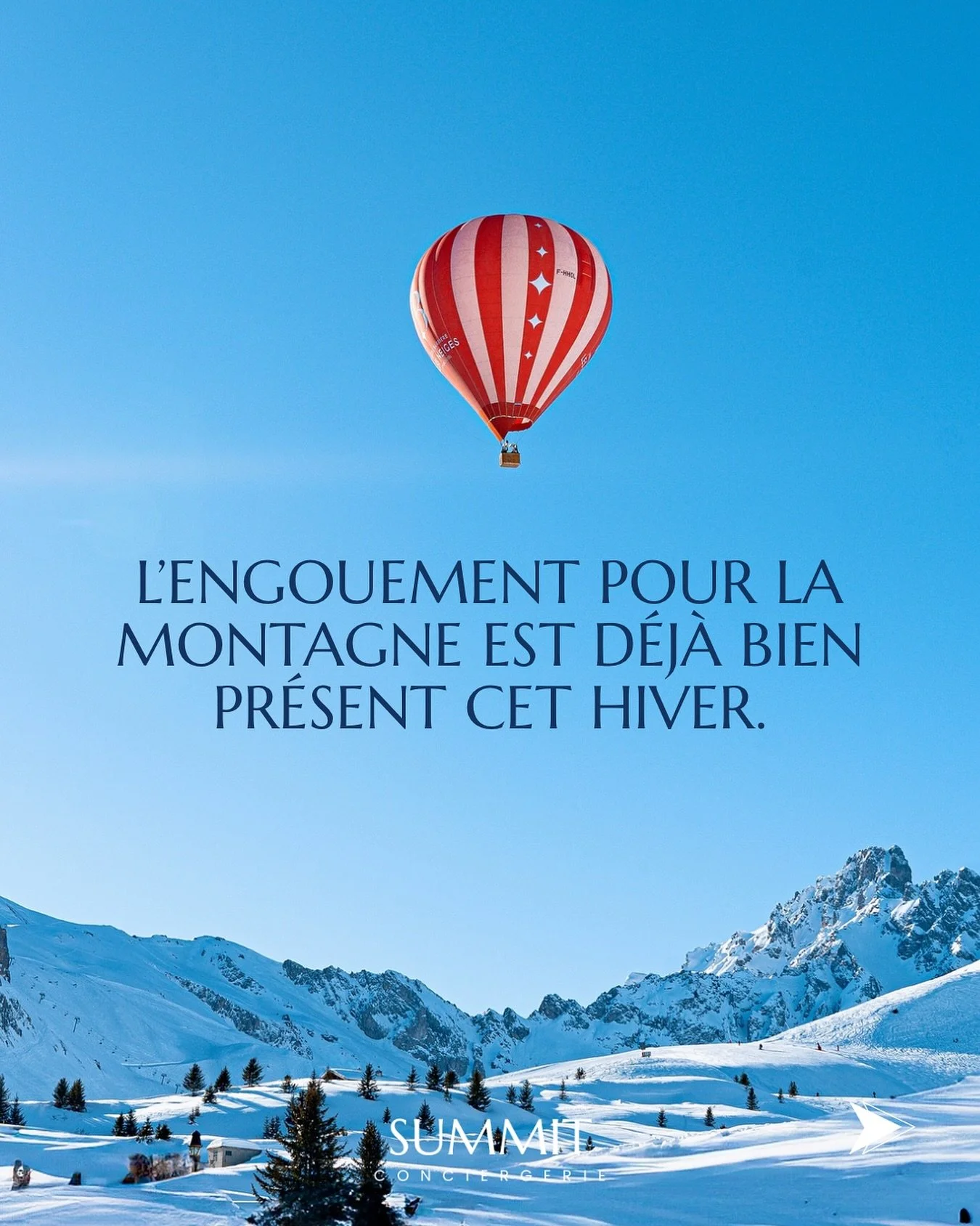 L&rsquo;engouement pour la montagne est d&eacute;j&agrave; bien pr&eacute;sent cet hiver 🚀 !

Depuis plusieurs semaines, on observe une hausse significative des r&eacute;servations dans les stations alpines.
Certains chalets et appartements atteigne