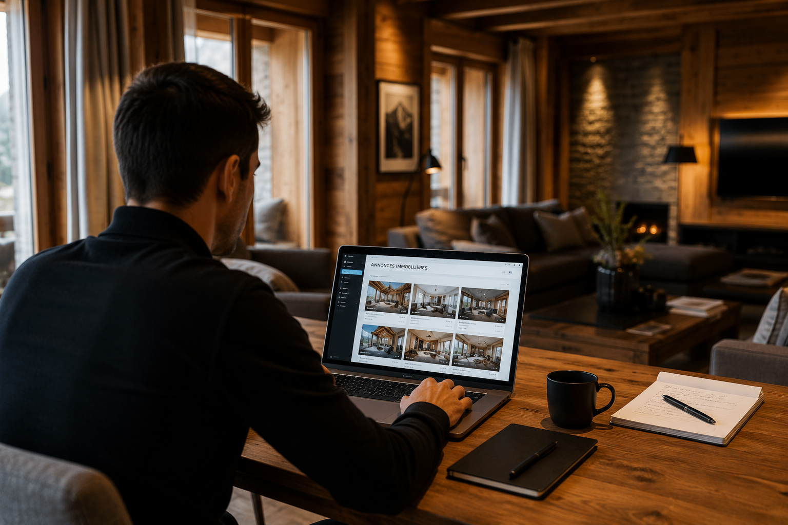 Gestion et suivi des réservations d’un chalet à Megève par Summit Conciergerie.