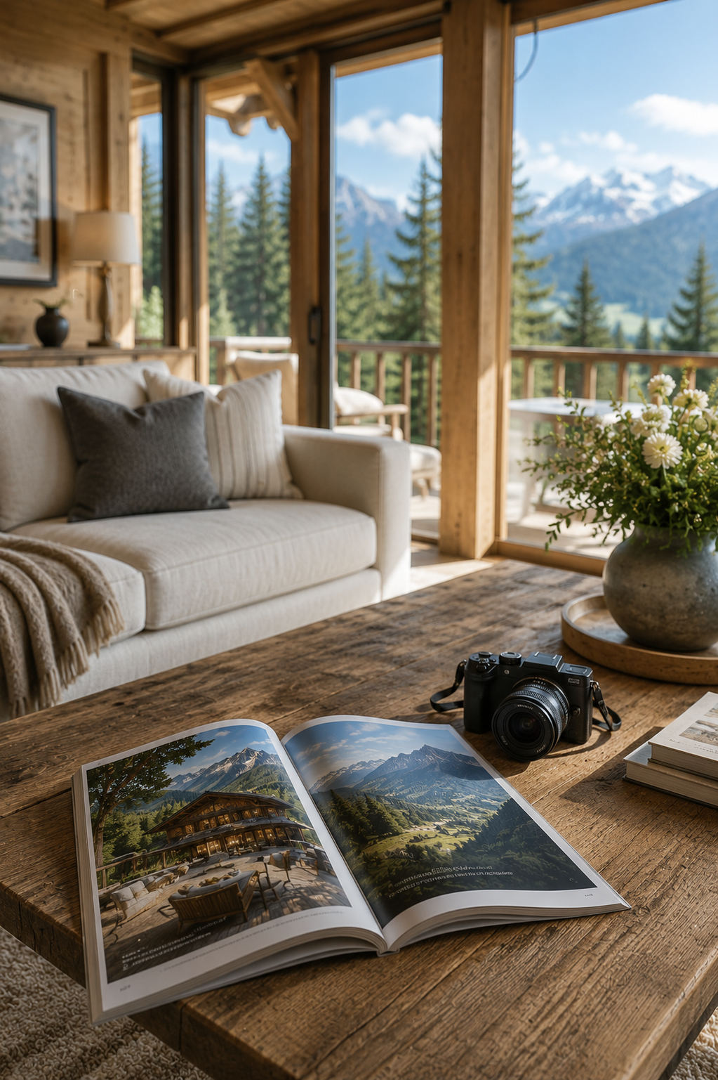 photo professionnel megeve summit conciergerie premium gestion chalet