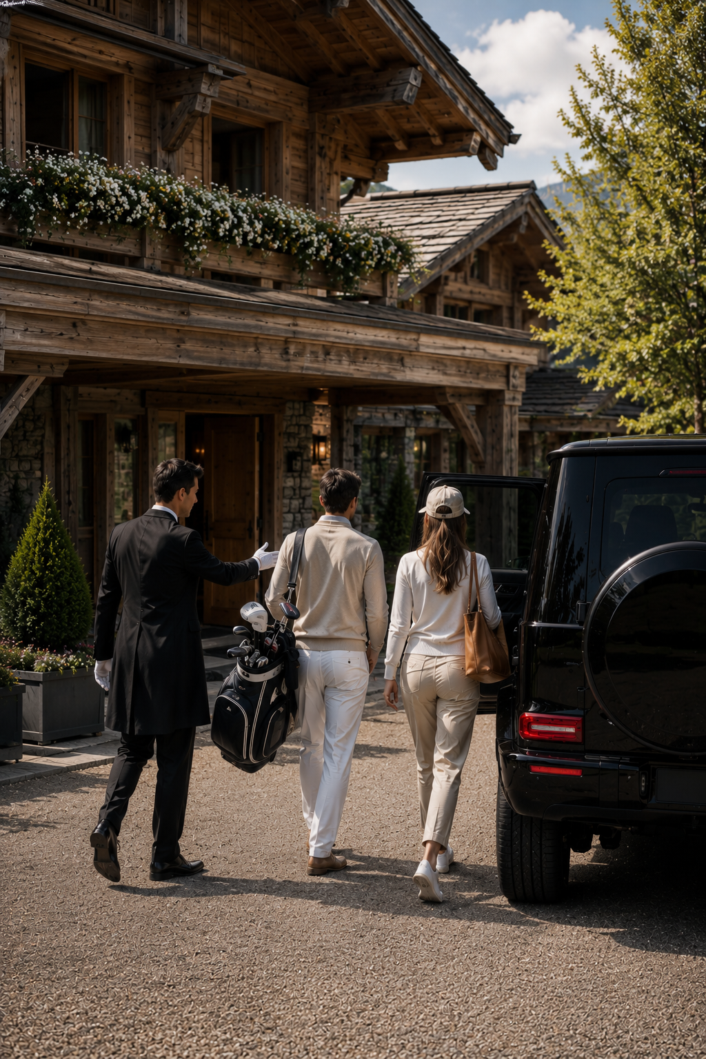 accueil client conciergerie summit megeve luxe