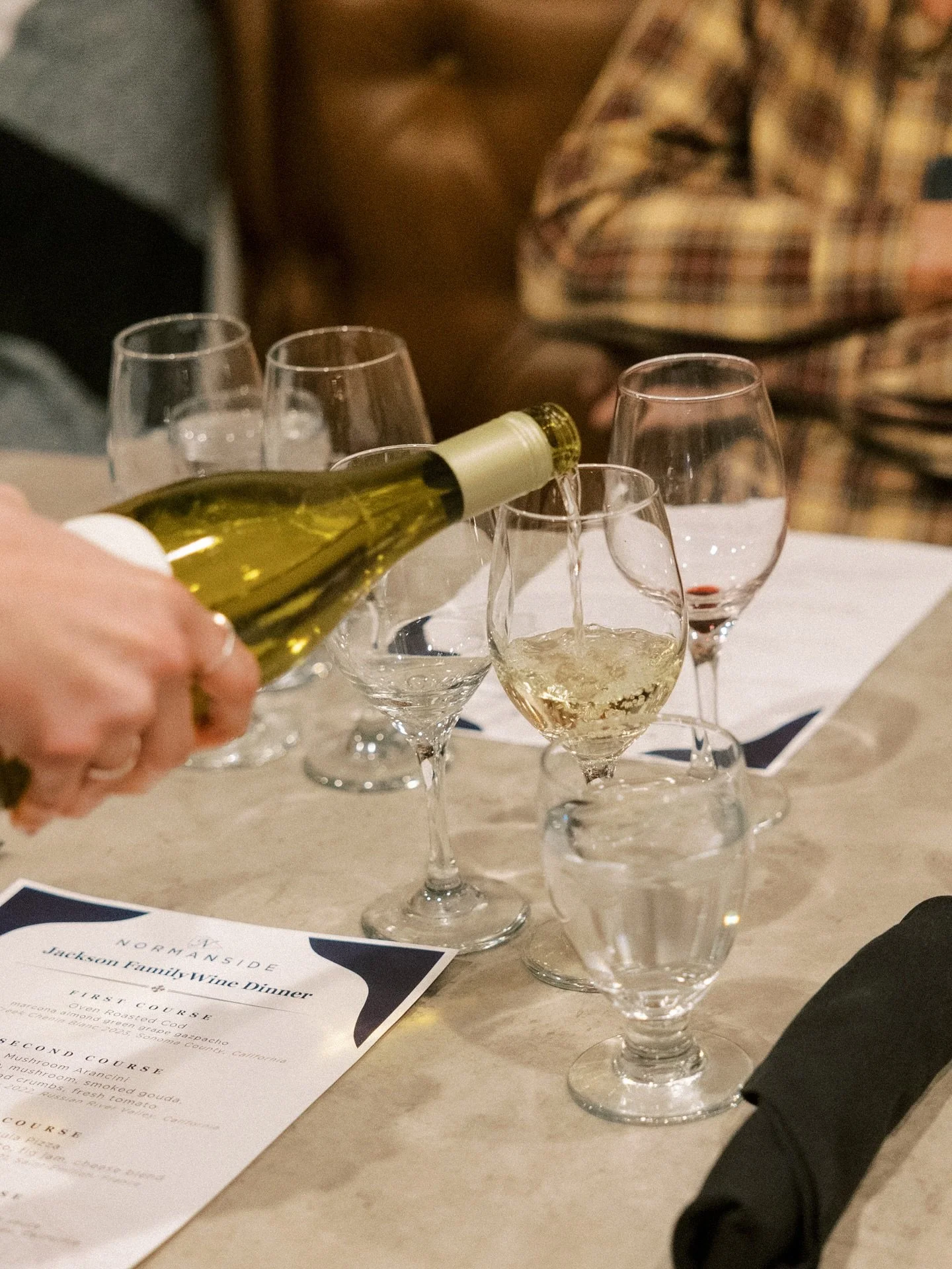 Four courses paired with four wines... say less 😍

Join us on October 15th for a night of fun with @normanside_ and @upstatewinespiritsco 🍷 Hosted by very Special Guest, Garz&oacute;n Winemaker Germ&aacute;n Bruzzone. 

Get your tickets (link in bi