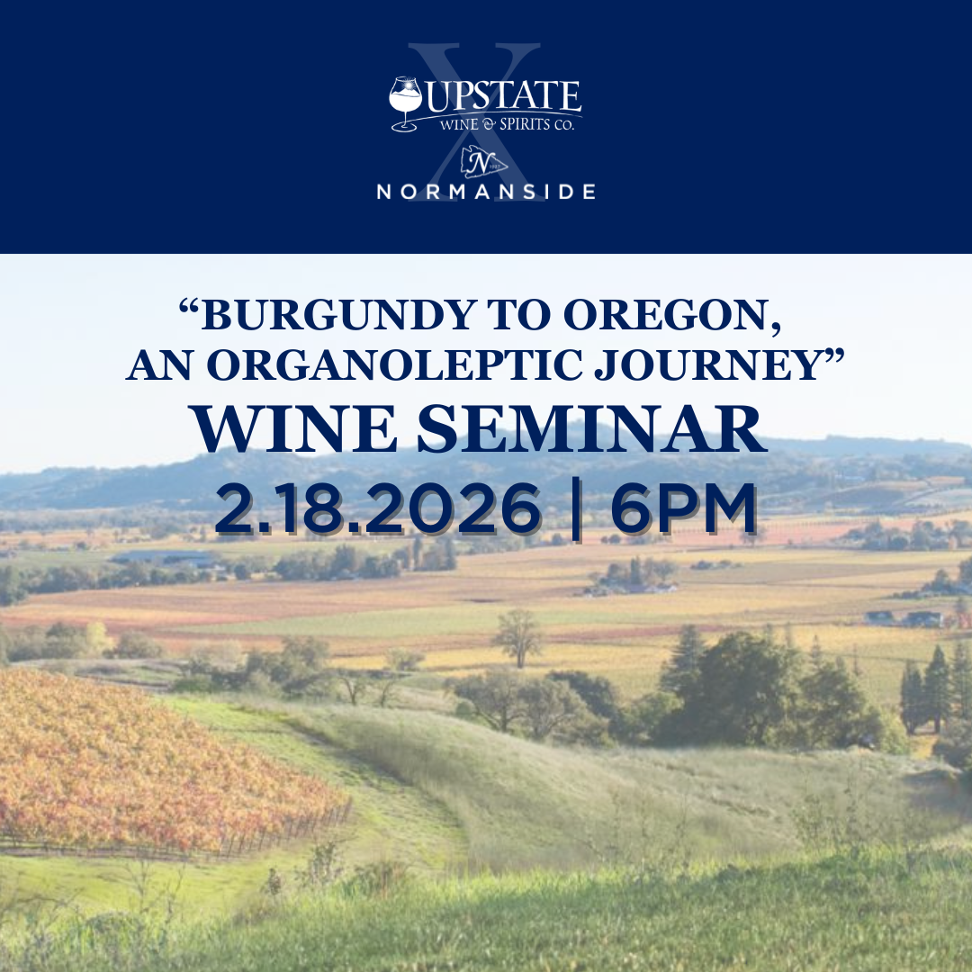“Burgundy to Oregon, an Organoleptic Journey” Wine Seminar