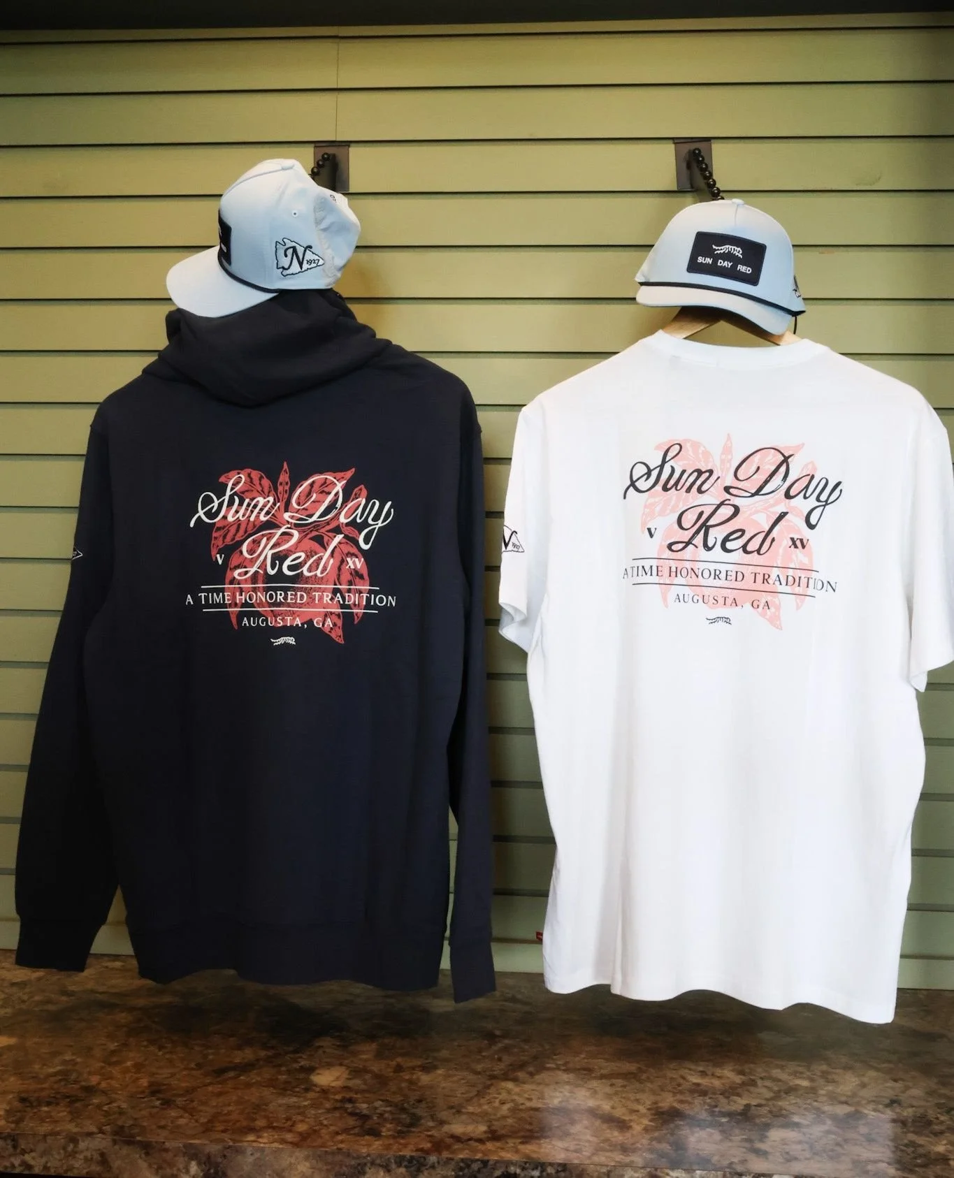 Fresh drop at the pro shop 🐅⛳️⁠
⁠
Check out the new Sun Day Red apparel from Tiger Woods; clean, classic, and made to perform.⁠
⁠
We&rsquo;re closed today, but stop in tomorrow to shop it in person.