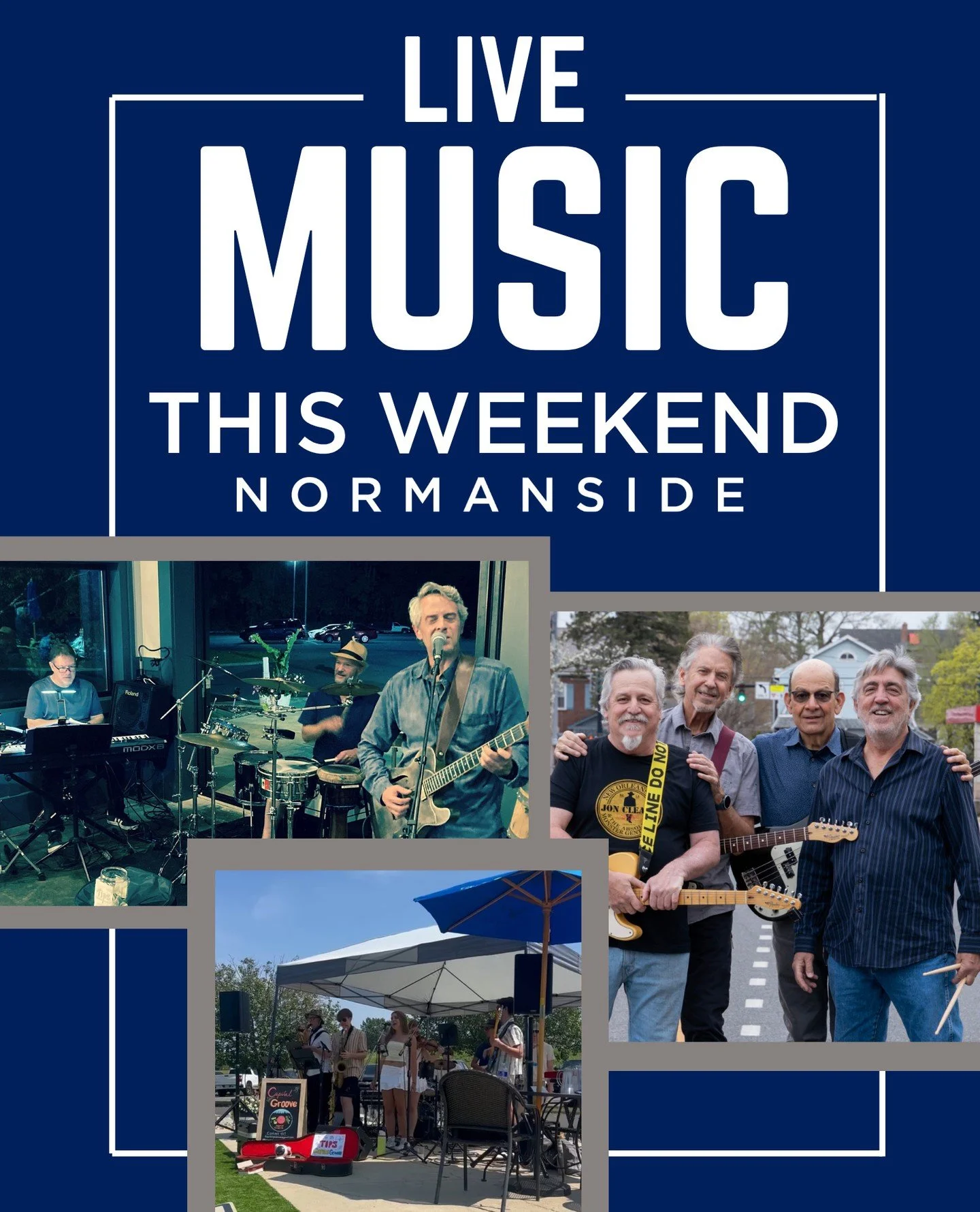 Turn up the volume 🎶 Live music all weekend⁠
Friday at the Side: Vagabond⁠
Saturday at the Side: Dave McCarthy &amp; the Very Deep⁠
Sunday at Side Pies: Capital Groove⁠
⁠
Good tunes, great vibes, all weekend long.
