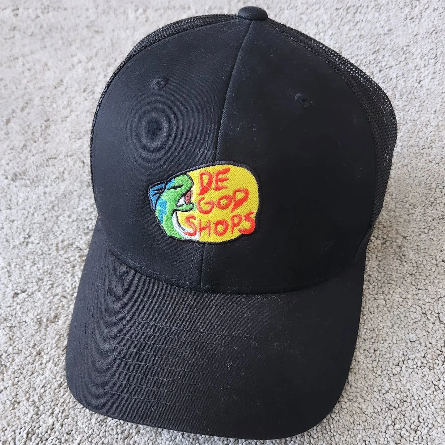 DeGod Shops Season 1 baseball cap (one size, snap back). DeGods NFT.

#crypto #clothing #retro #cryptoclothing #baseballcap #web3 #web3clothing #blockchain