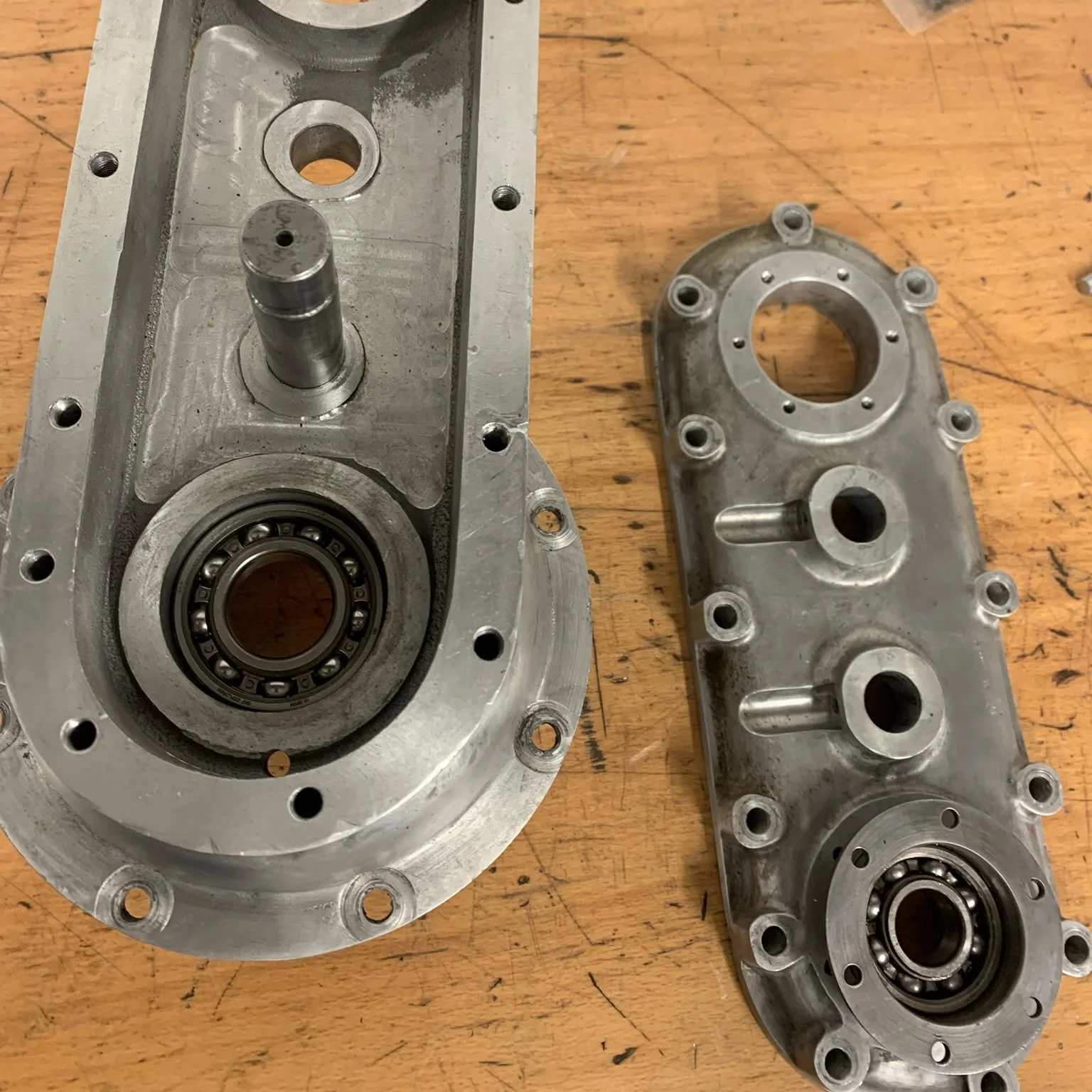 Full overhaul of a Bugatti Supercharger including re-manufacturing the all important "break away blades" ....

Keep your engine safe 

If you have such a project and need help, why not get in touch.
www.Arie-Jean.com

Sales@Arie-Jean.com or