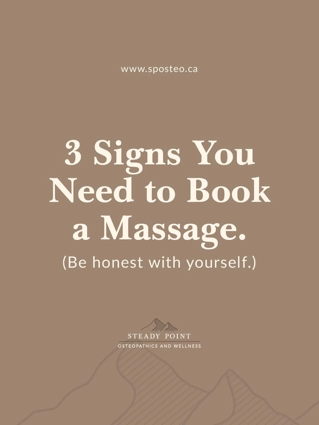 If you nodded at any of these&hellip; it&rsquo;s time. 😅

We&rsquo;re not judging &mdash; we&rsquo;re just here when you&rsquo;re ready.

📲 Book through the link in bio.

Tag someone who needs to see this 👇

#SteadyPoint #Dunnville #osteopathy #ma