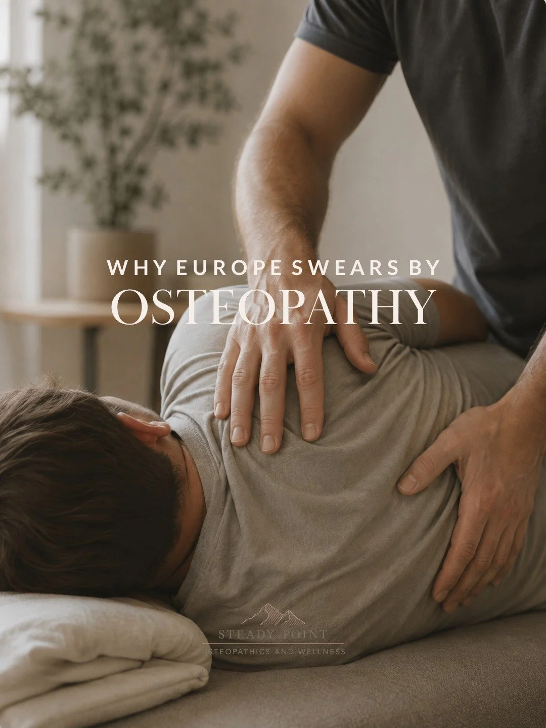 Osteopathy has been part of healthcare across Europe for a long time, and there's a reason it has stayed relevant.

The approach is simple: look at the body as a whole, pay attention to how different areas are affecting each other, and treat more tha