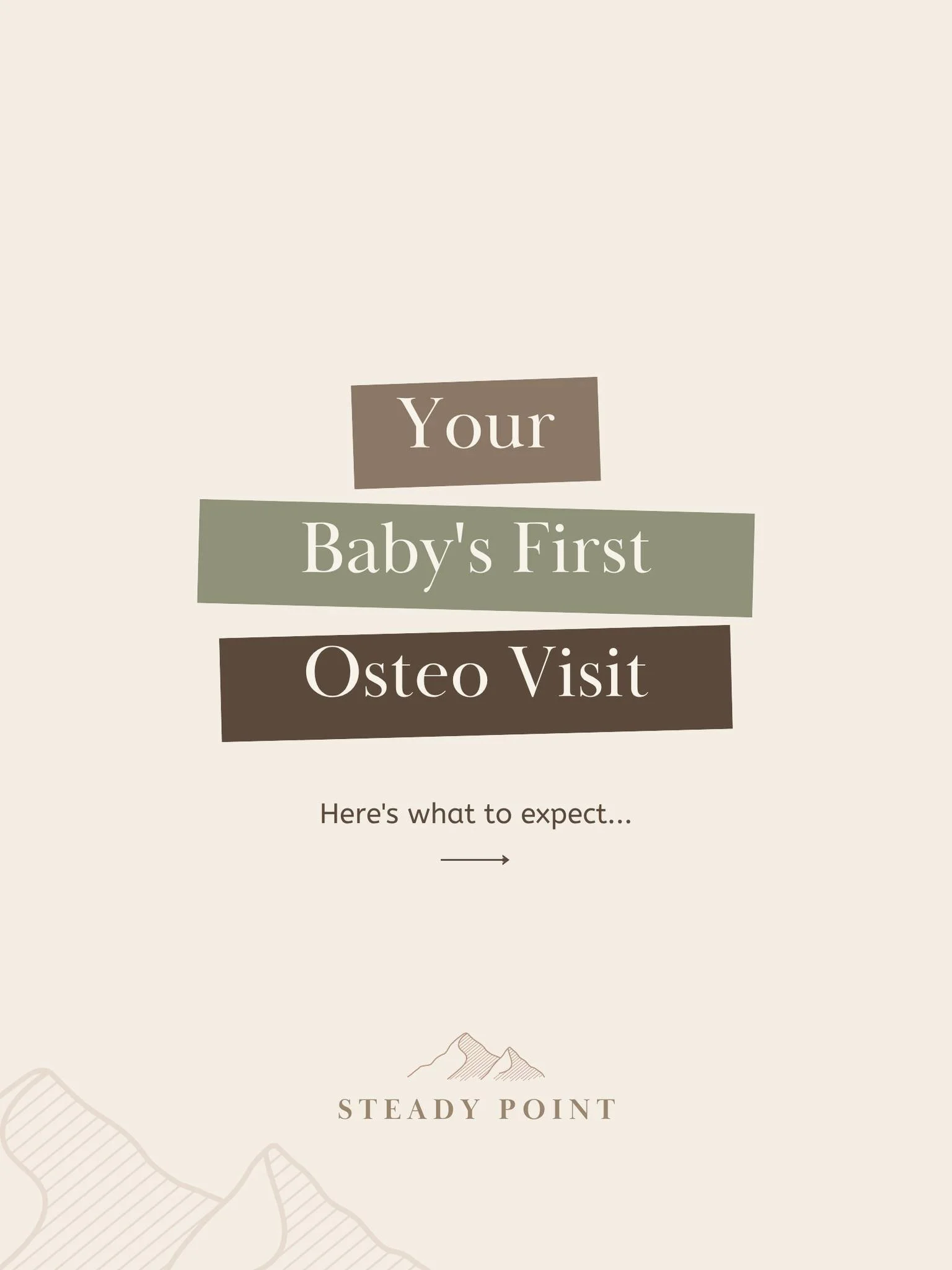 What actually happens when a baby sees an osteopath?

It starts with a conversation about pregnancy, birth, feeding and sleep. Then very gentle, hands-on treatment. Lots of babies fall asleep on the table (or in your arms).

Swipe through for what to
