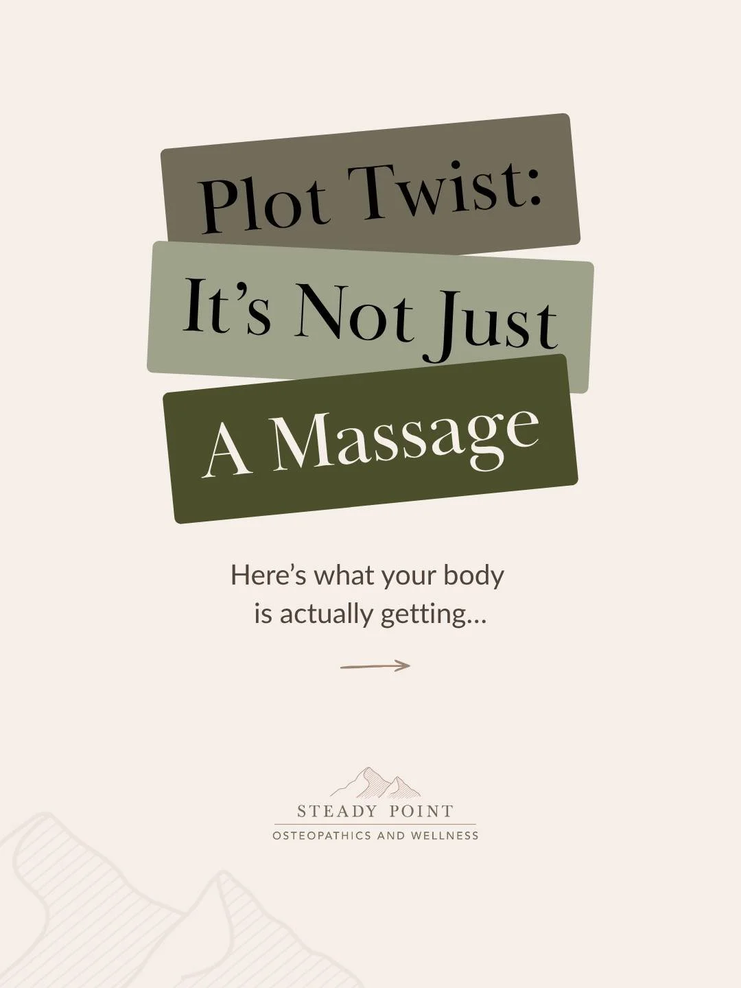 It's not just a massage. And your body knows the difference.

Massage therapy goes beyond helping sore muscles feel better for an hour. The effects can reach multiple systems throughout the body.

Through therapeutic and targeted techniques, massage 