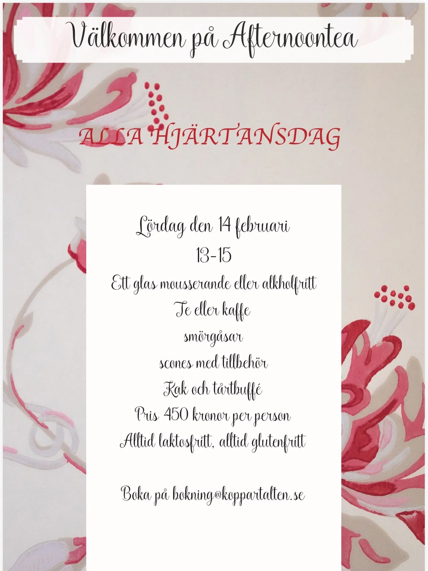 V&auml;lkommen p&aring; h&auml;rligt afternoontea!
#afternoontea #hagaparken #glutenfrittafternoontea