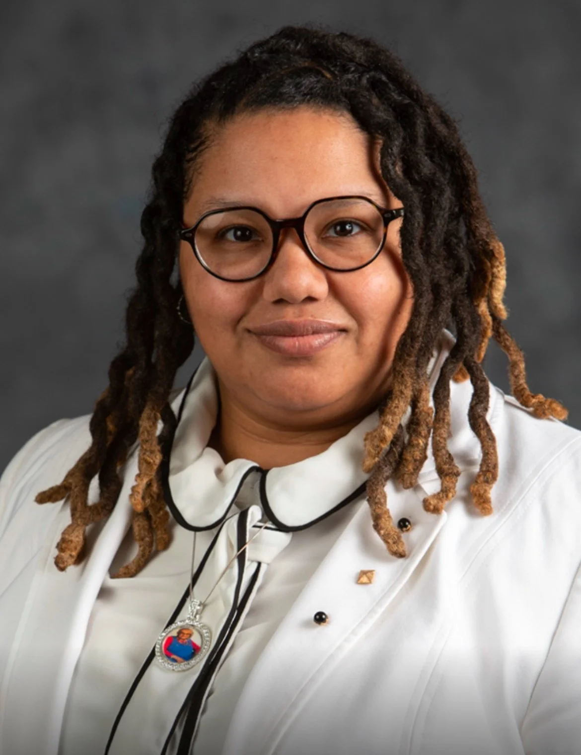 headshot of Caran Hanks, COMMUNITY ENGAGEMENT SPECIALIST