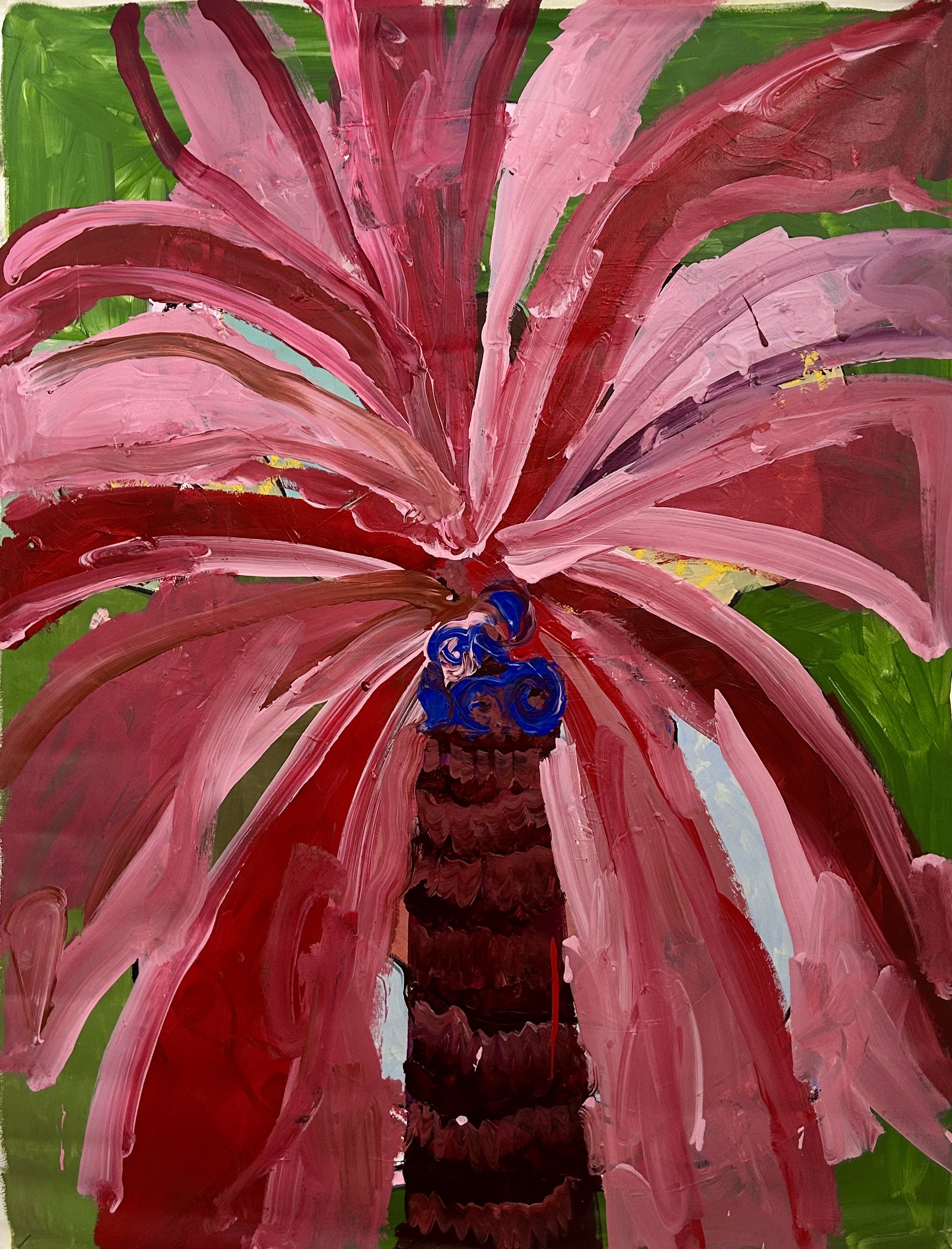 Pink Palm Tree