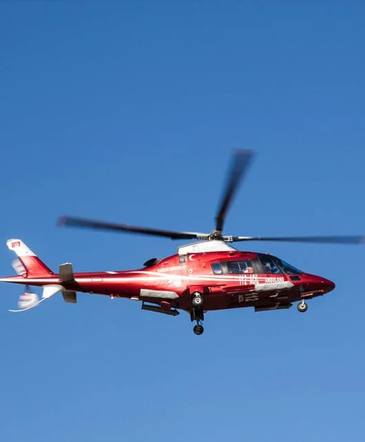 Image: Helicopter, blue sky