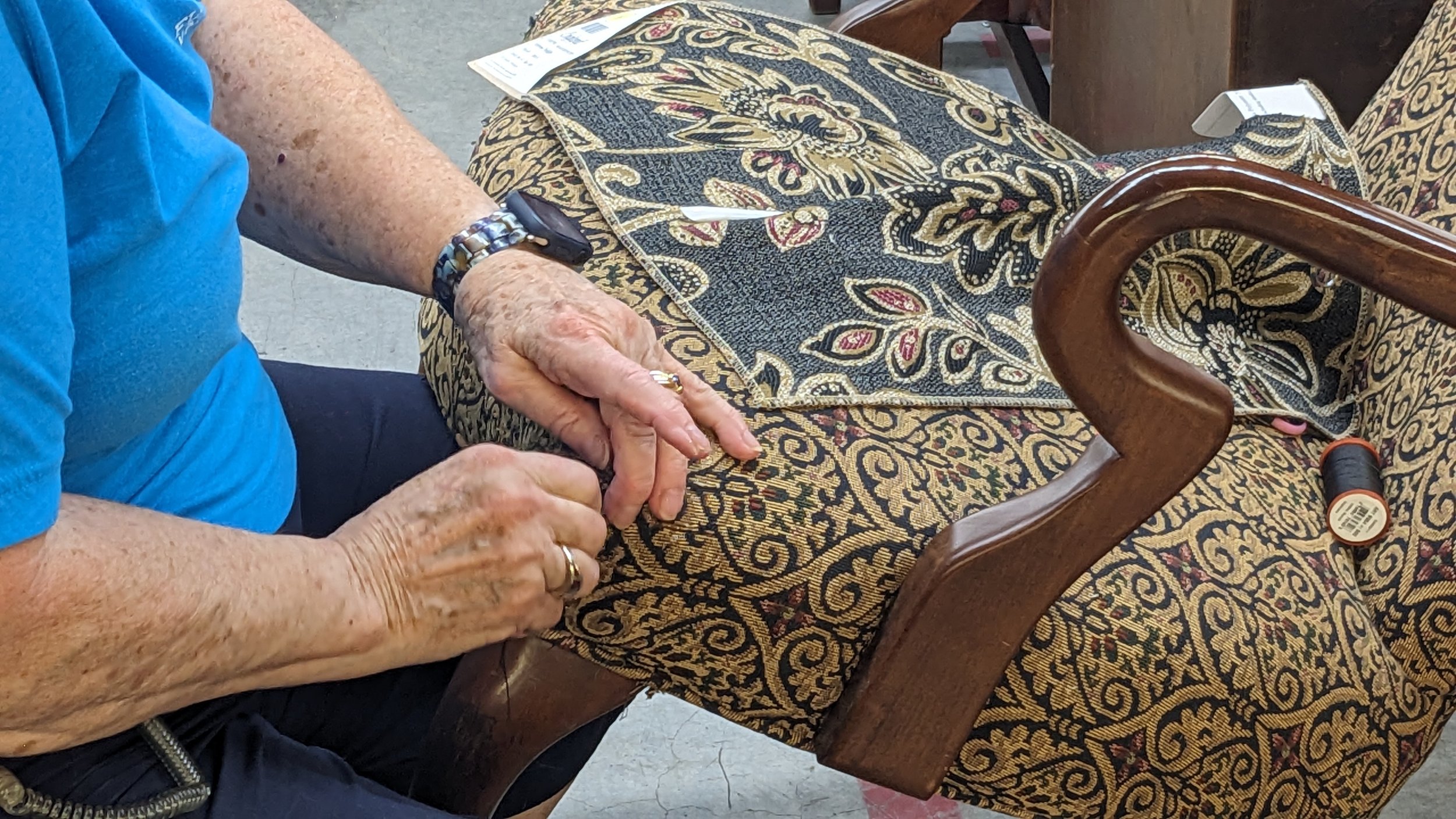 Upholstery repair