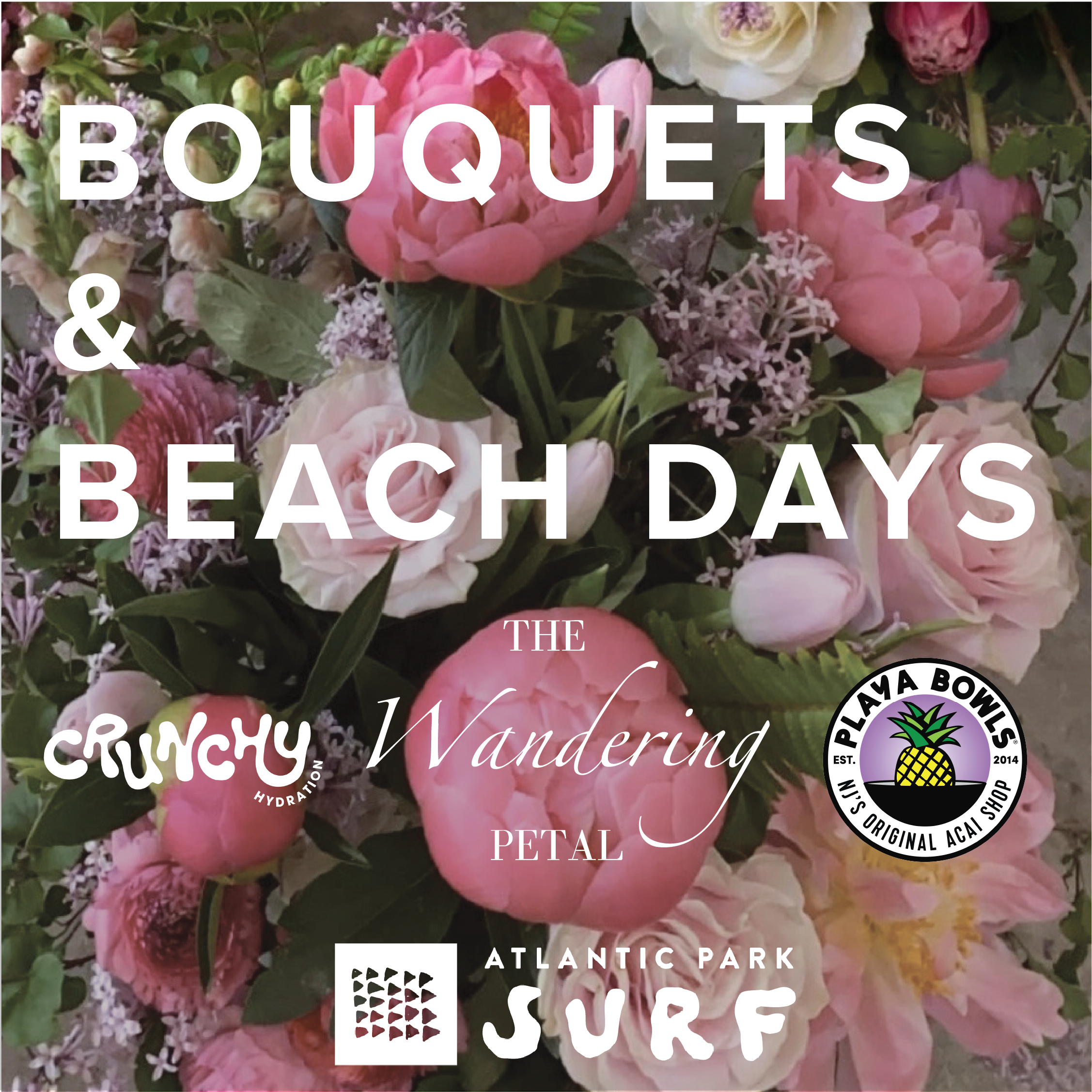 Bouquets &amp; Beach Day | A Mothers Day Event