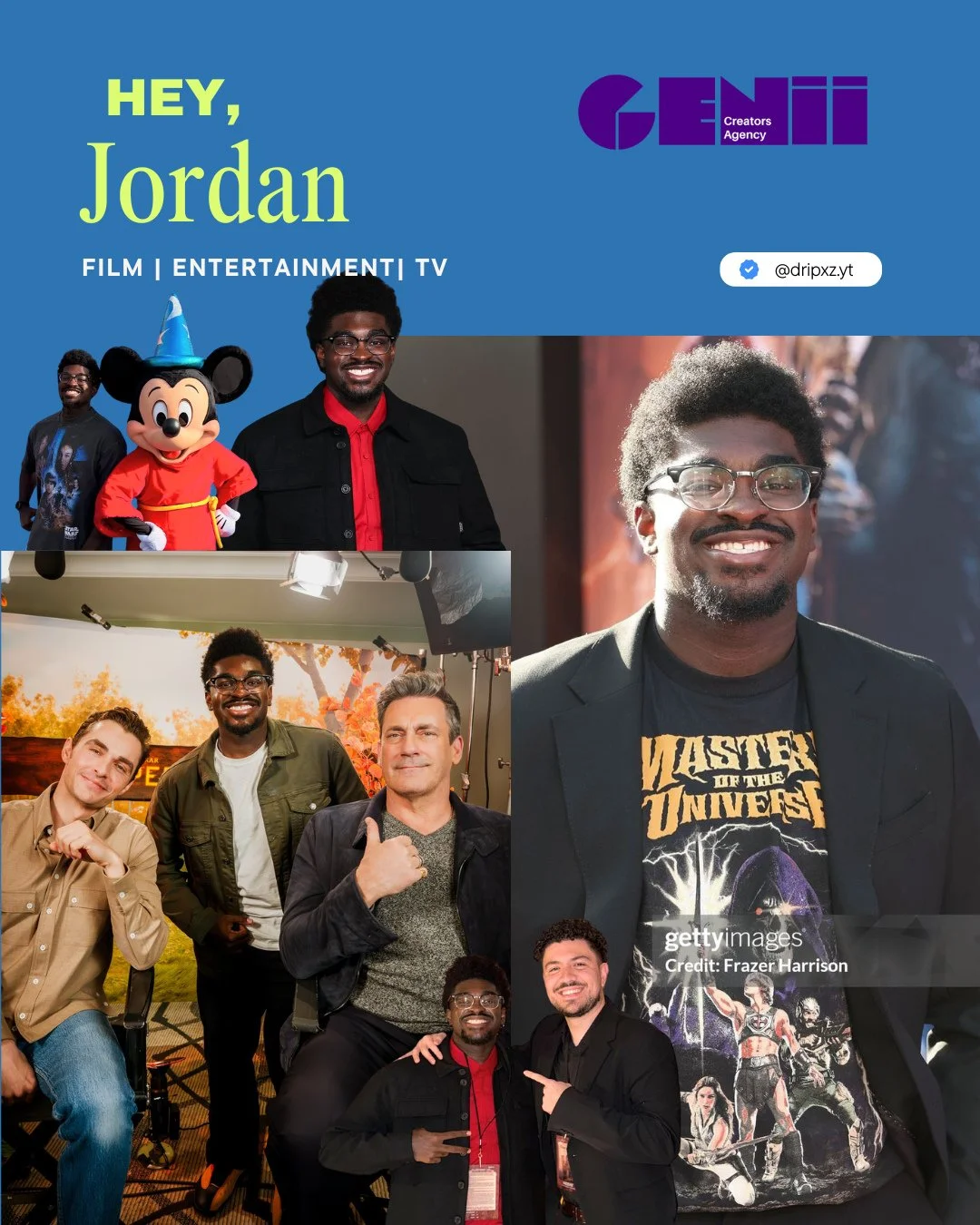Say hey to @dripxz.yt 👋 ⁠
⁠
🚀 Jordan is a powerhouse entertainment creator and pop culture commentator! From breaking down the latest in the MCU and all things Spider-Man to venturing deep into the Upside Down of Stranger Things, he delivers the sh