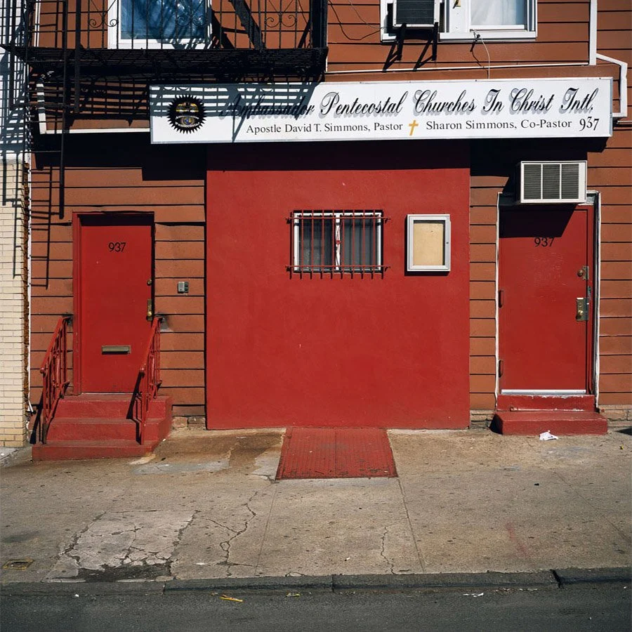 Ambassador Pentecostal Churches in Christ Intl, Bronx
Cibachrome print, 10 x 10 inches, 2011