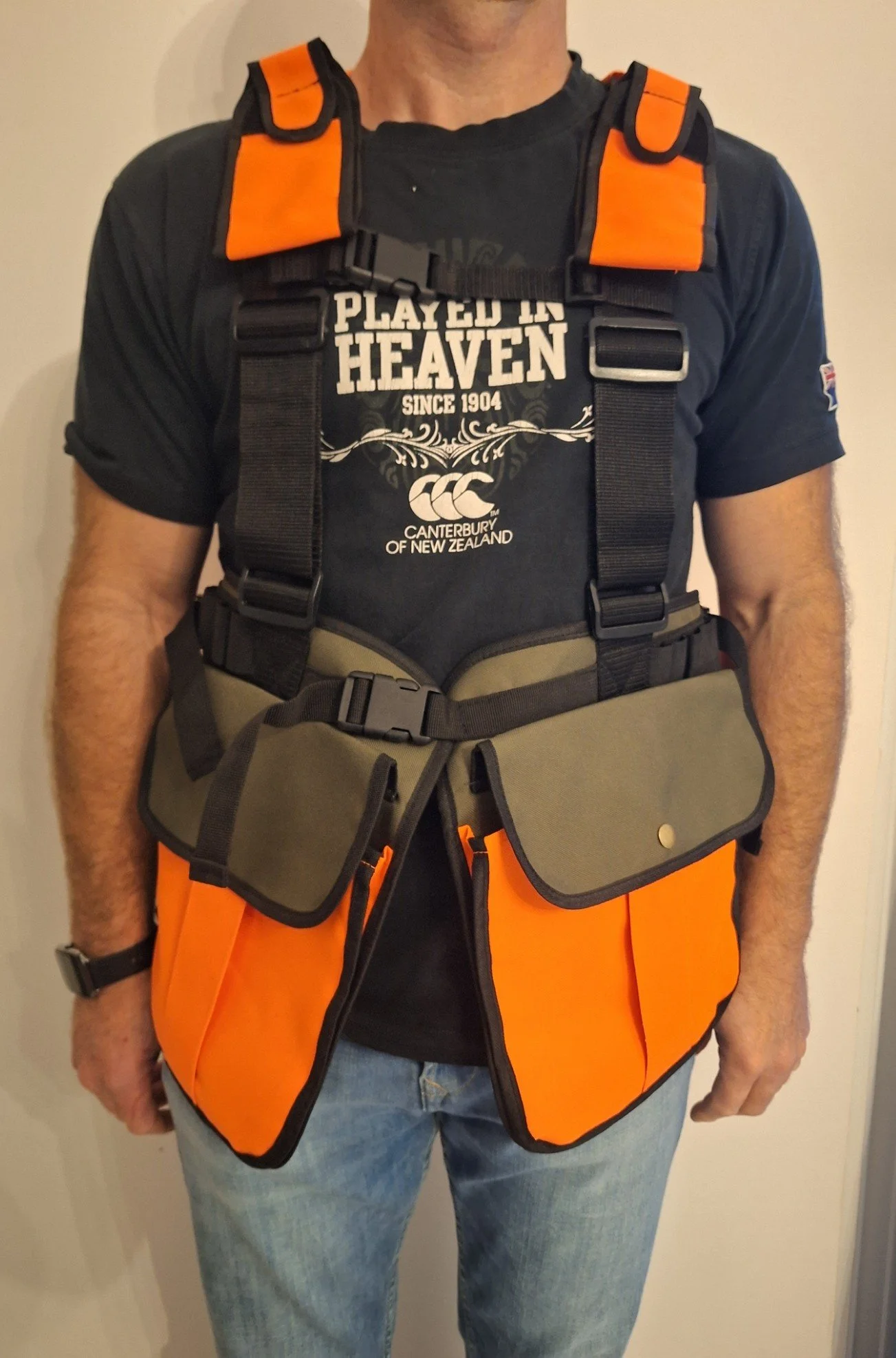 GILET FAUCONNIER CORDURA HAUTE VISIBILITE