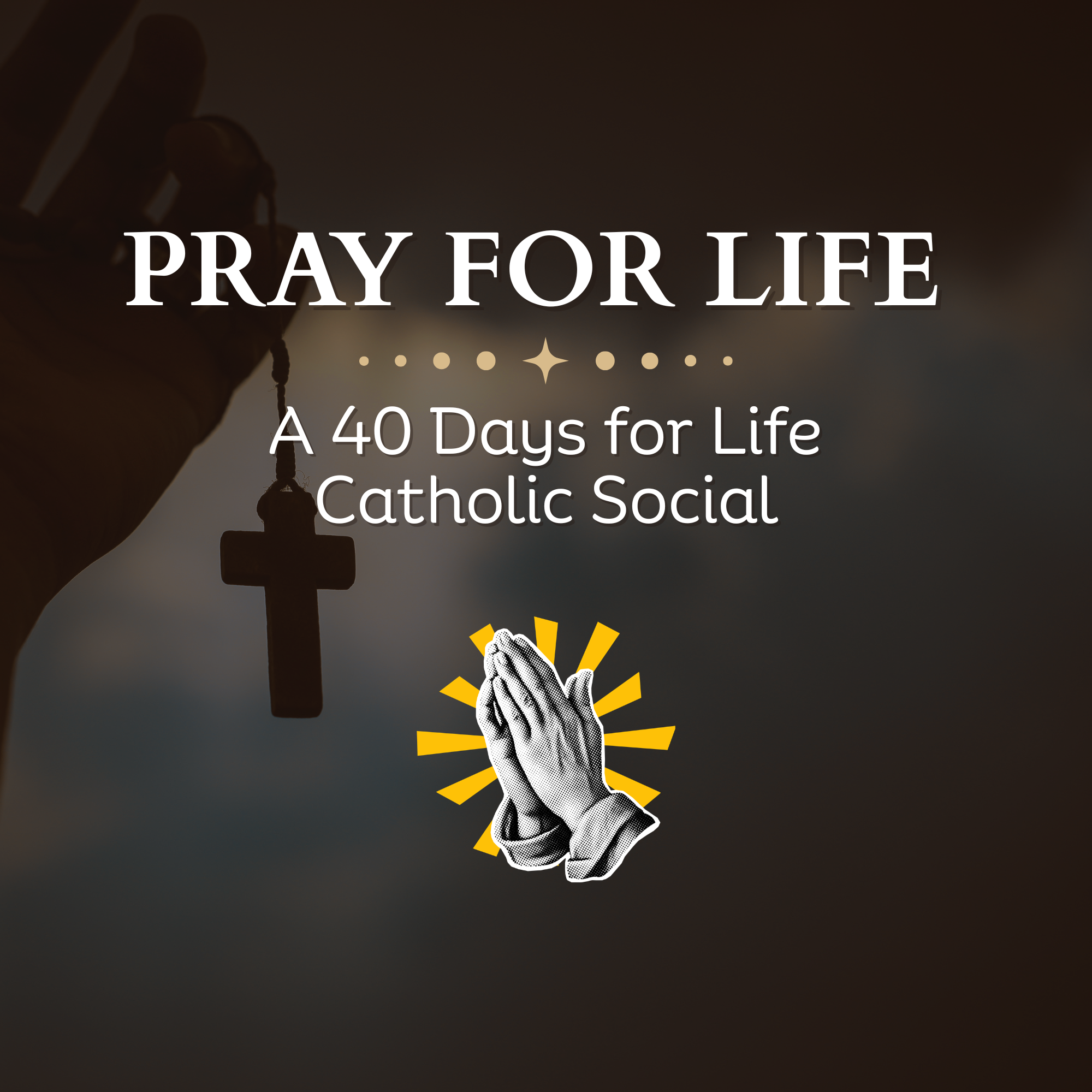 Pray for Life: A 40 Days for Life Catholic Social