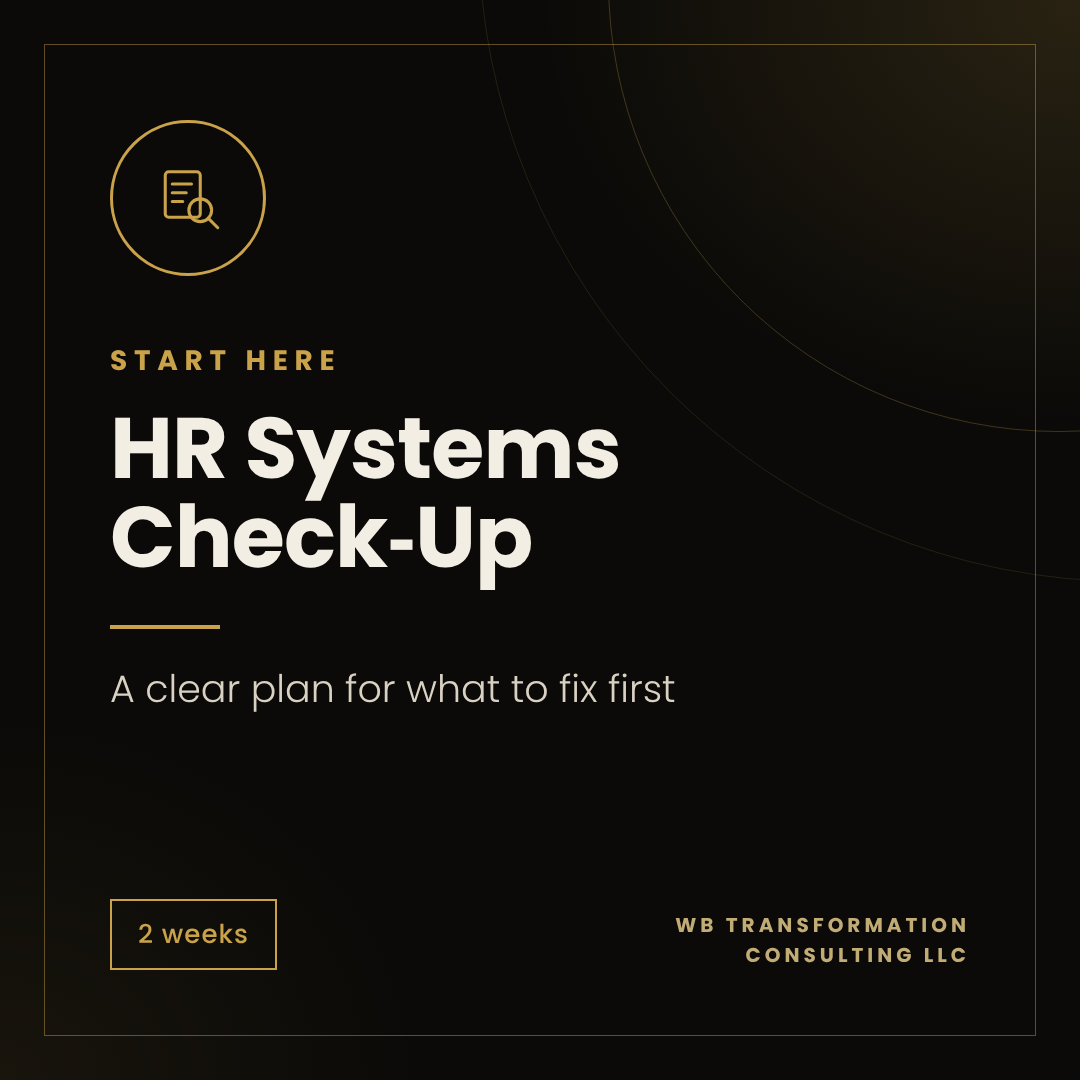 HR Systems Check-UP