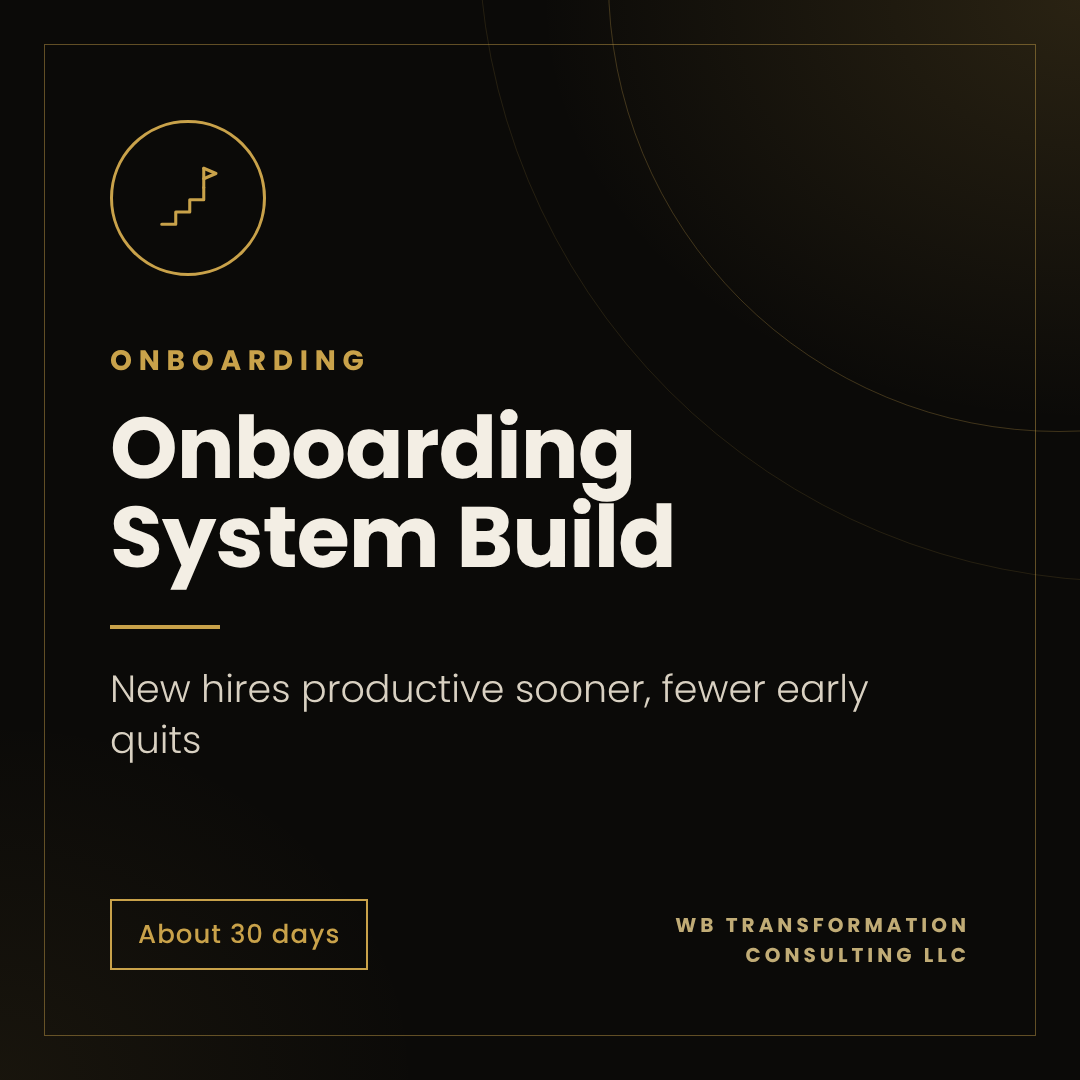 ONBOARDING SYSTEM BUILD