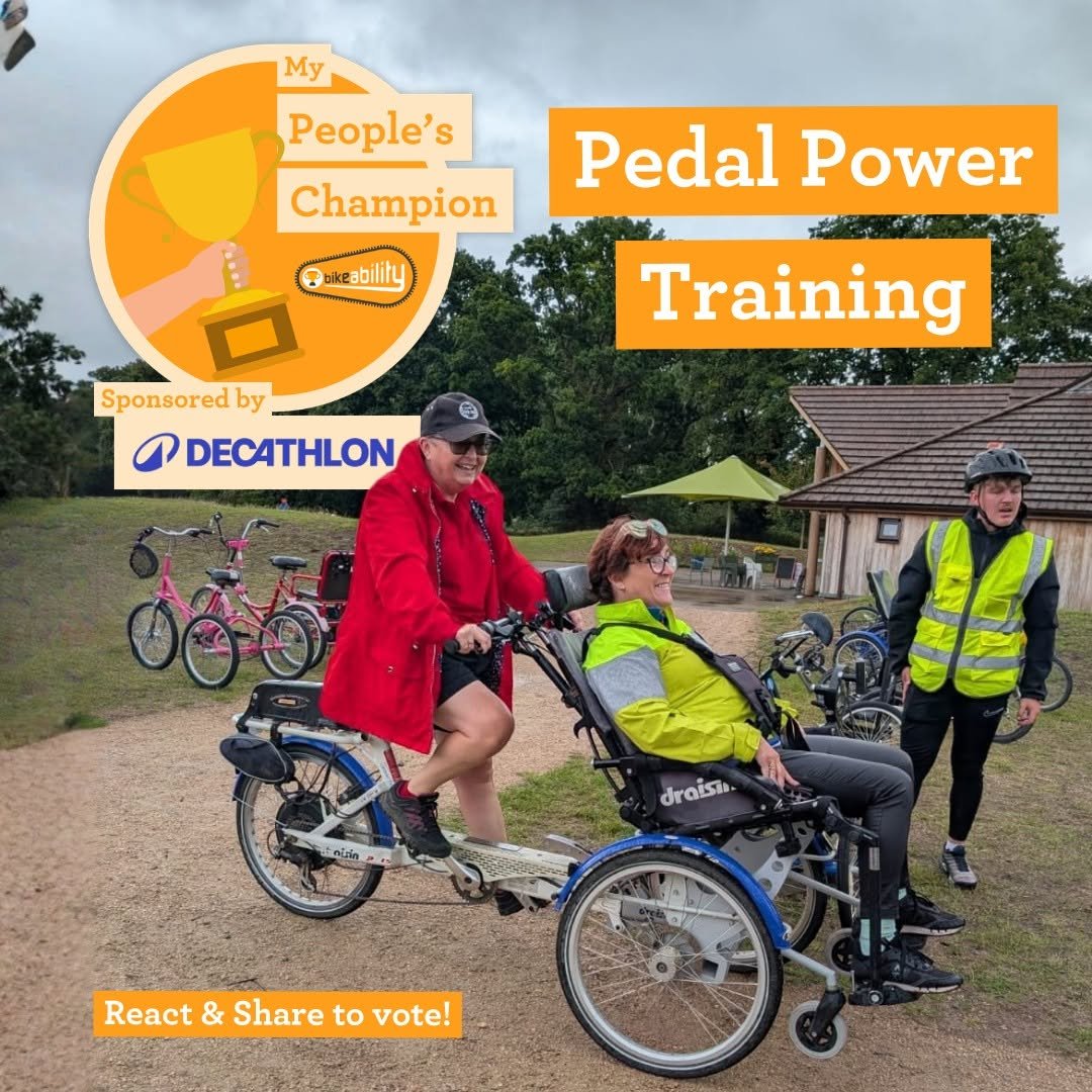 Vote for Pedal Power Training