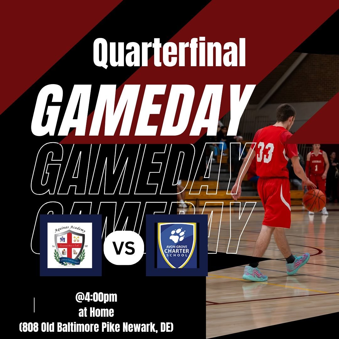 GAMEDAY! Come out and support your Crusaders as they take on Avon Grove Charter School in the Quarterfinals!
⏰: Varsity Girls @4:00pm, with the Varsity Boys to follow 
📍: At Home (808 Old Baltimore Pike Newark, DE)
*Quarterfinal*
📸: @stevesphotoz 
