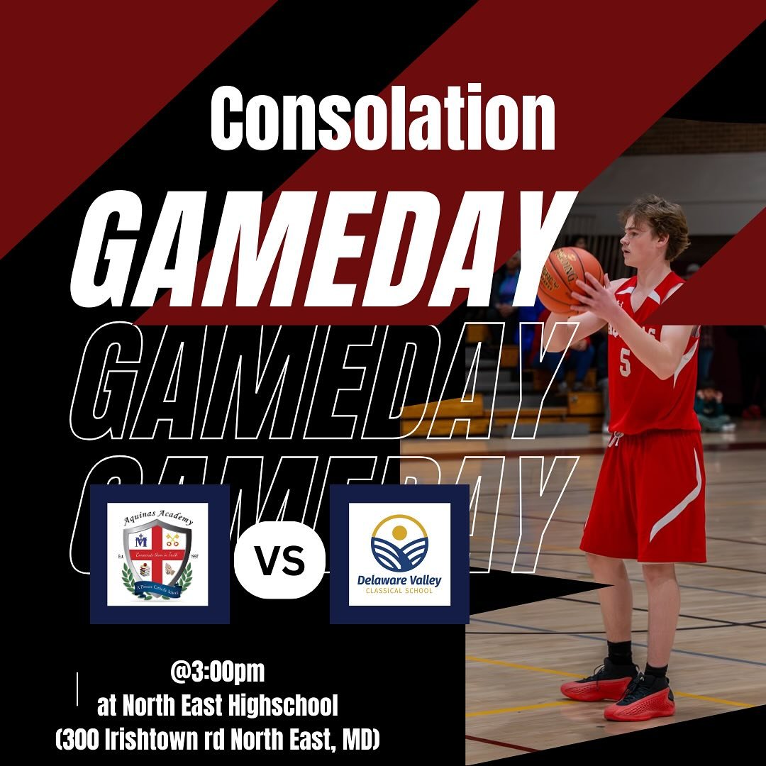 VARSITY BOYS GAMEDAY! A fight for 3rd place 
⏰: @3:00pm
📍: At North East Highschool (300 Irishtown rd North East, MD)
Vs Delaware Valley Classical School
📸: @stevesphotoz 
GO CRUSADERS!!