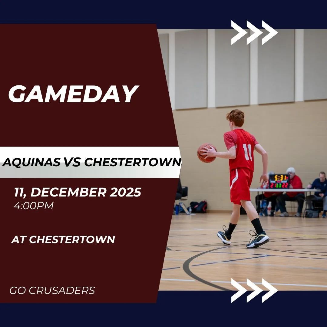 GAMEDAY! Come out and support your Crusaders as they take on Chestertown Christian!
⏰: Varsity Girls @4, Varsity Boys to Follow
📍: At Chestertown (401 Morgnec Rd Chestertown, MD 21620)
*Non-Conference Game*
GO CRUSADERS!