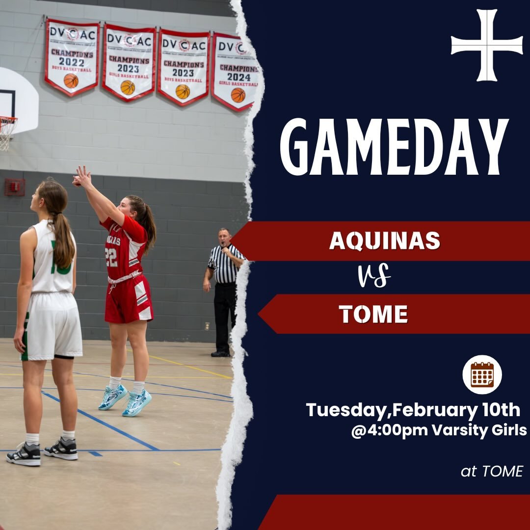 GAMEDAY! Come out and support your Lady Crusaders as they take on Tome!
⏰: Varsity Girls ONLY @4
📍: At Tome (581 S Maryland Ave North East, MD  21901) 
*Conference Game*
GO CRUSADERS