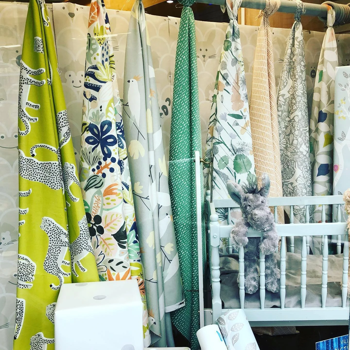 For bright family spaces, these are but a few of the vibrant and fun designs from Scions latest collection &lsquo;Esala&rsquo;

Displayed by Home Decor in Omagh.