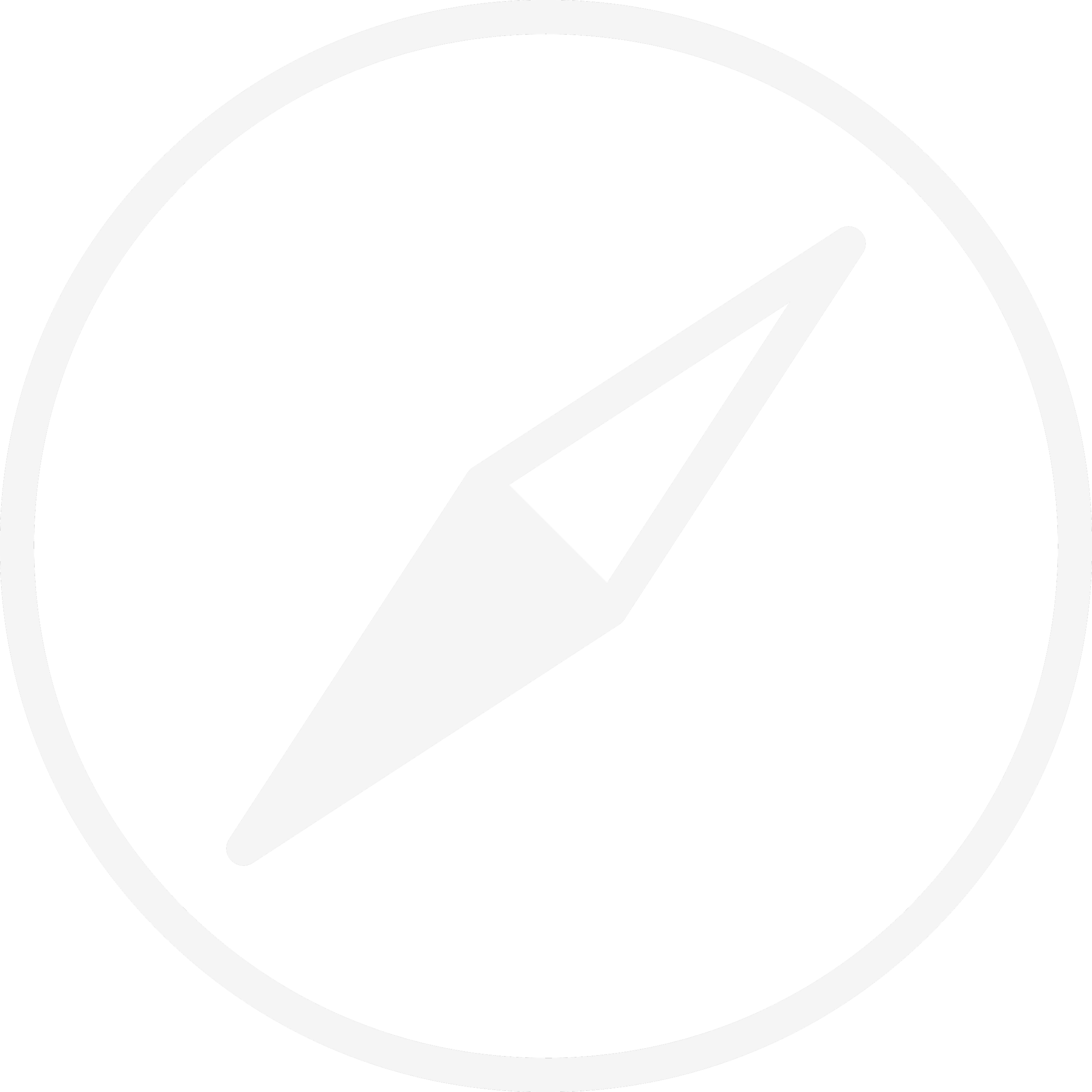 Symbol eines Kompasses