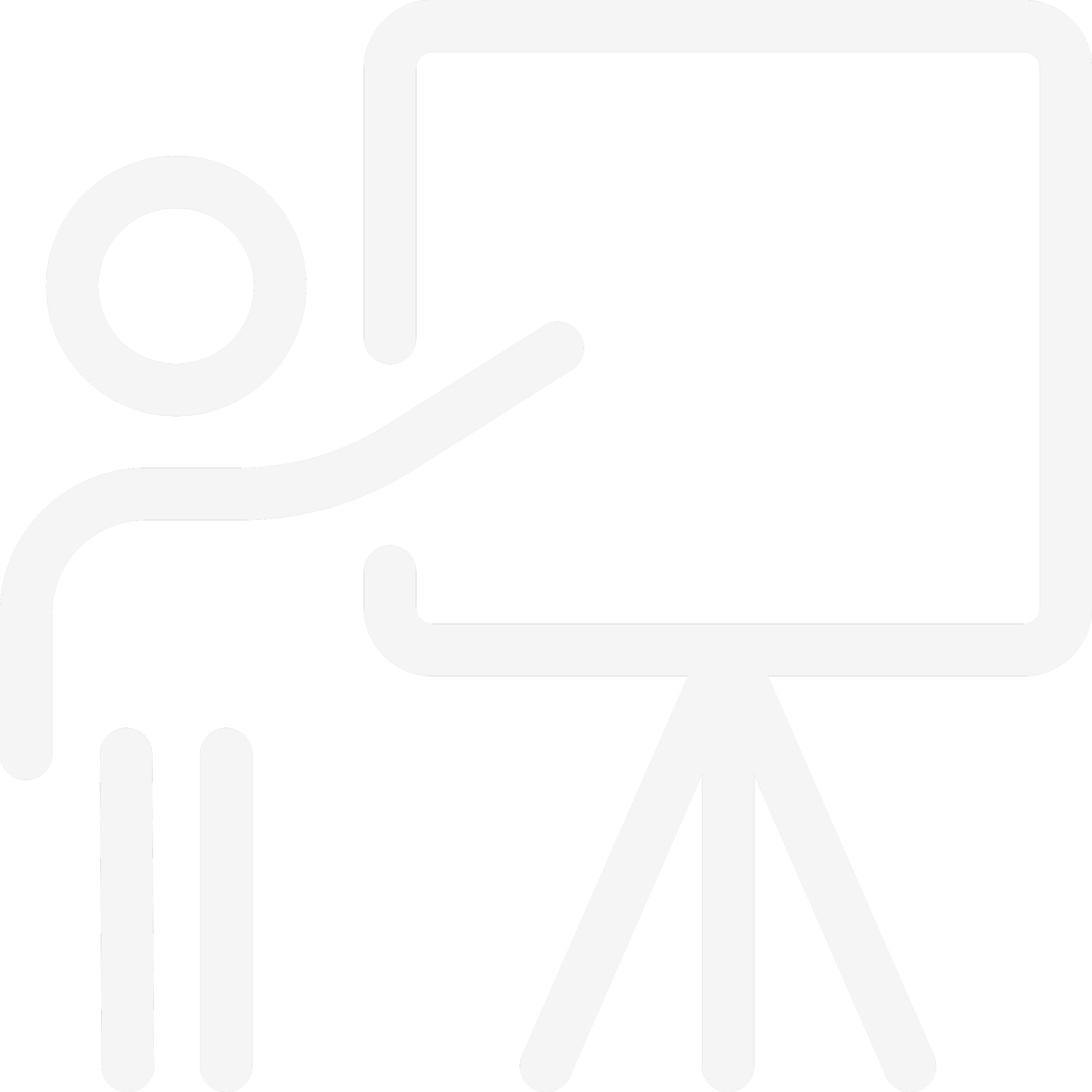 Symbol eines Menschen, der vor einer Flipchart steht und präsentiert