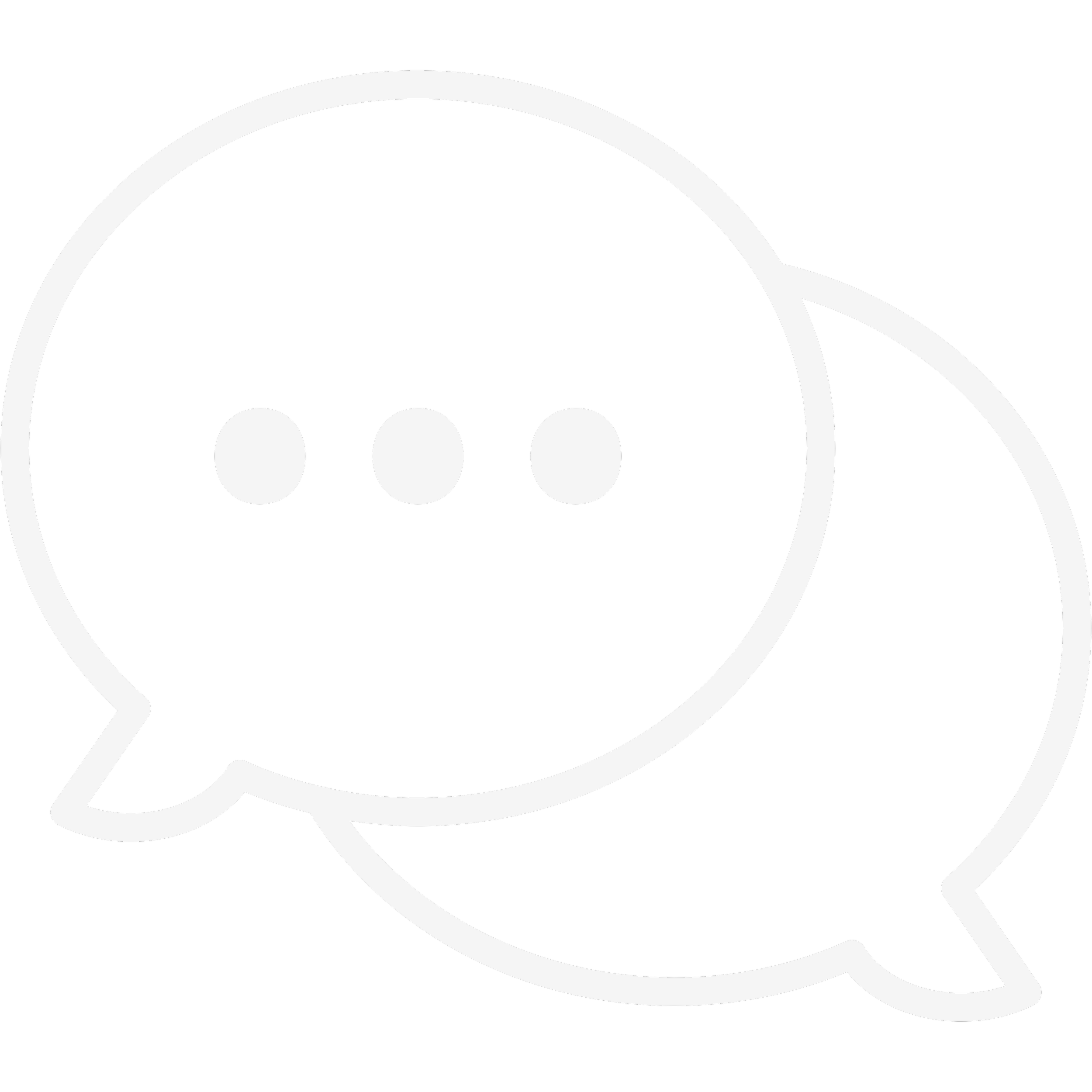 Symbol von zwei Sprechblasen