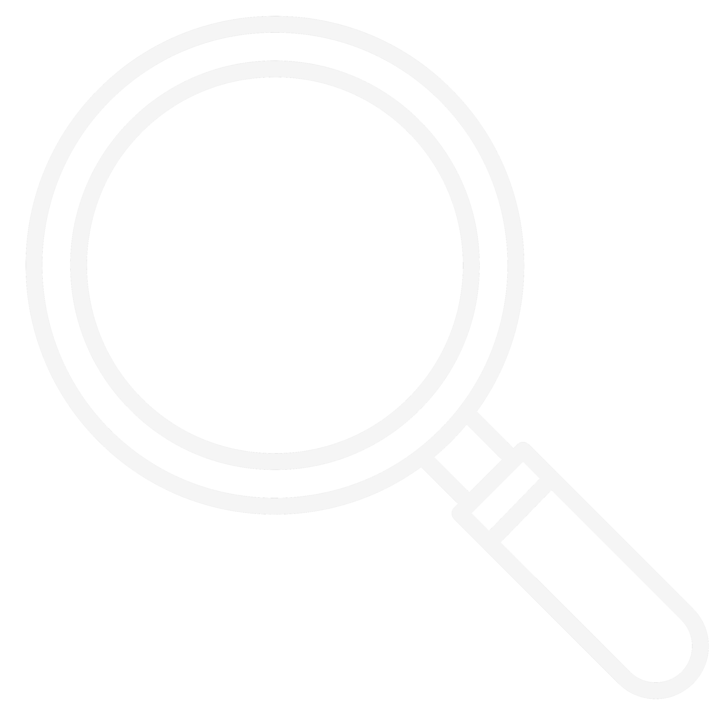 Symbol einer Lupe