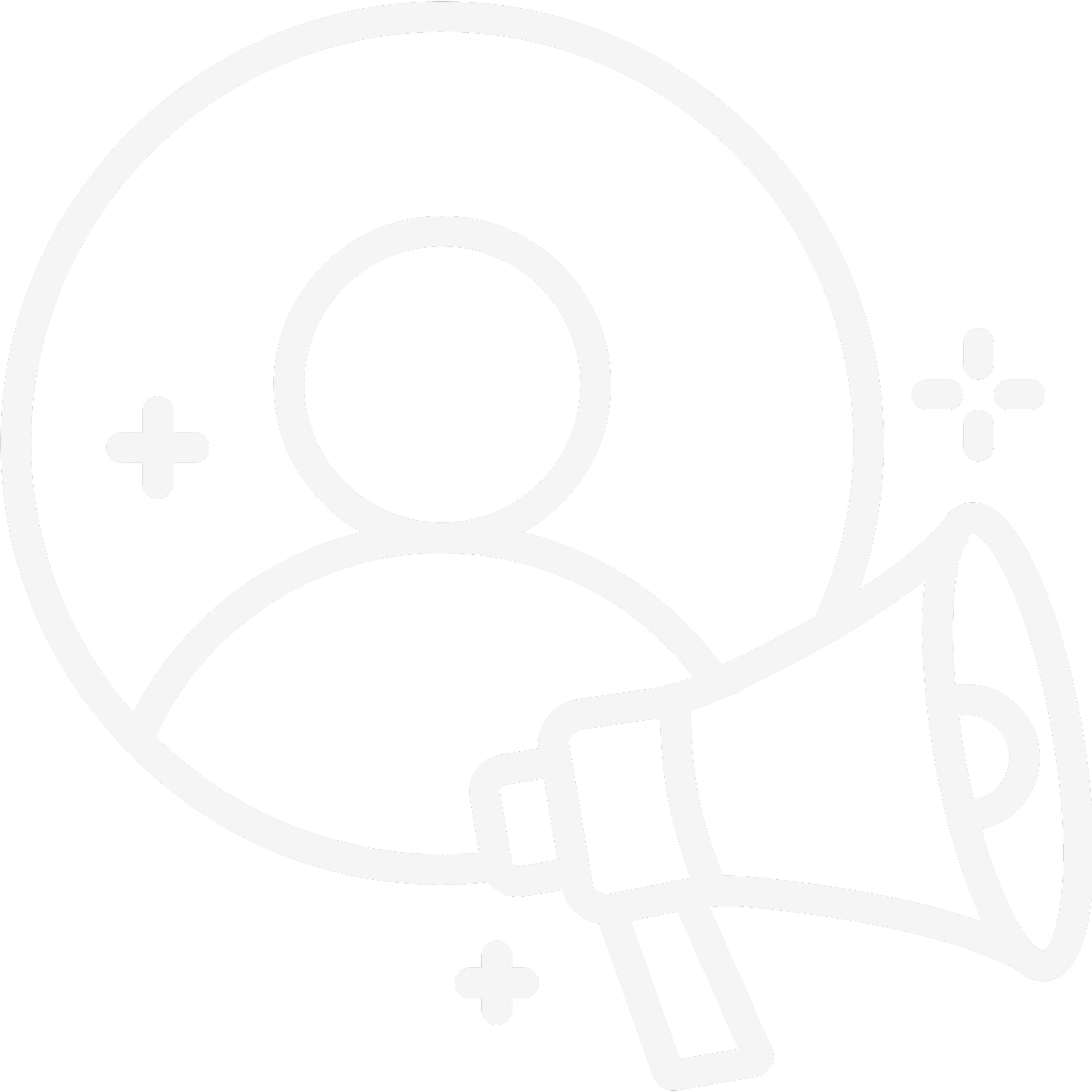 Symbol eines Menschen mit einem Mikrofon