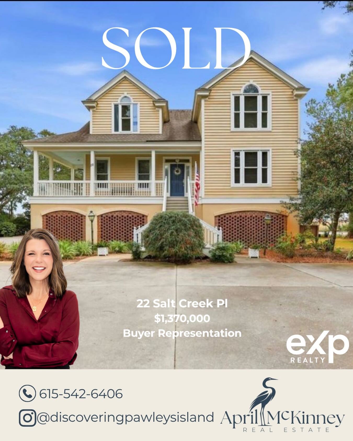 SOLD ✨

Sometimes finding the right home isn&rsquo;t always a straight line.

For months, we were on the hunt for the perfect creek house with a dock &mdash; There were a few twists and turns along the way, but we stayed the course&hellip; and it pai