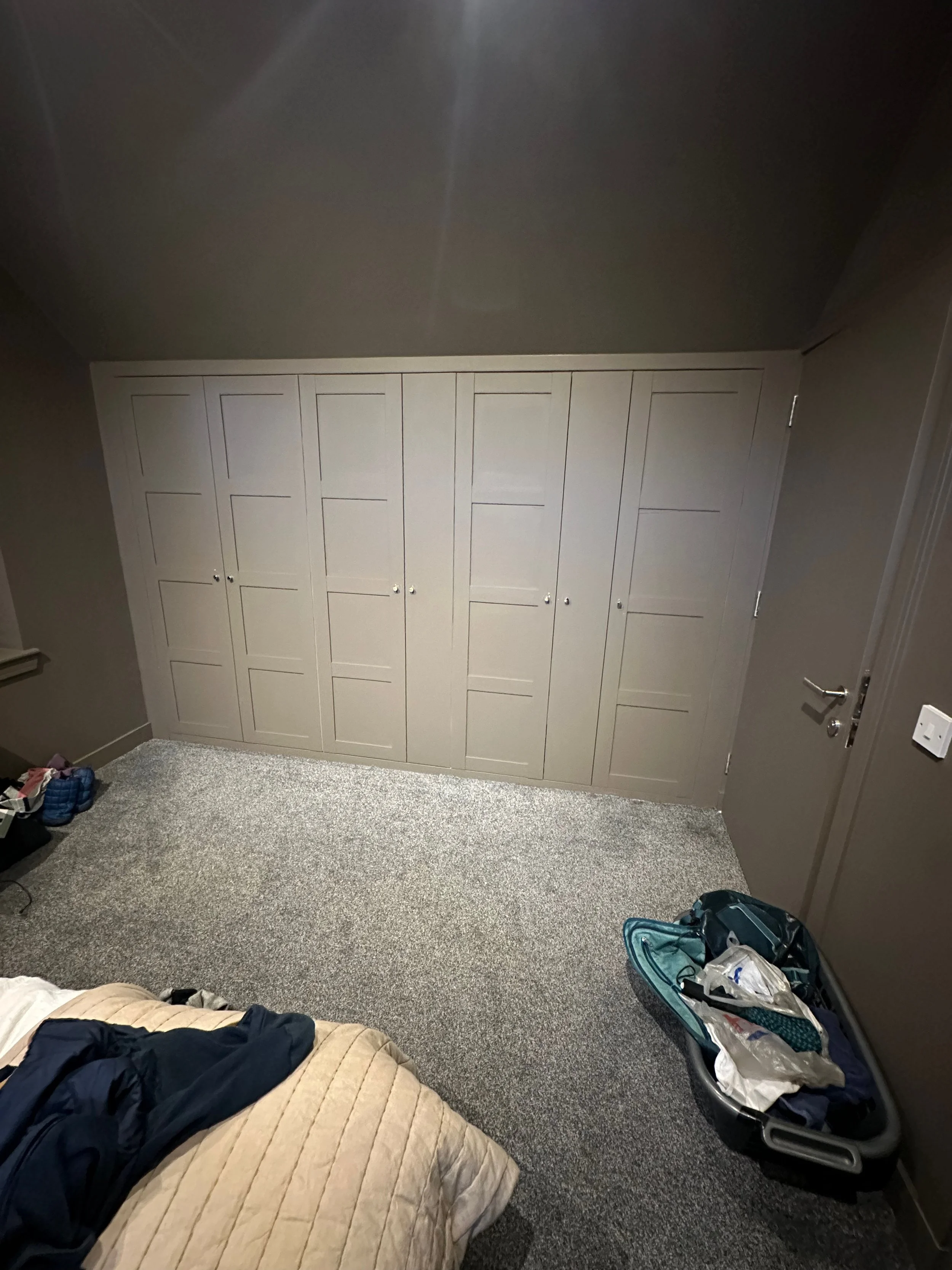 Ikea hacked wardrobed to look fitted in