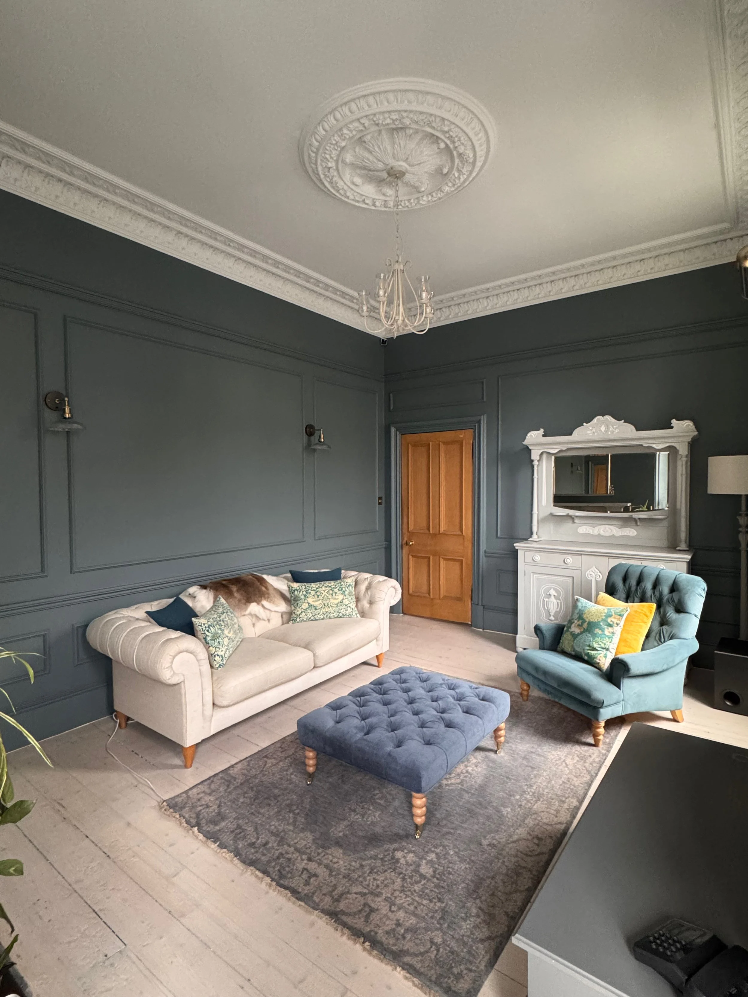 Full height panelling