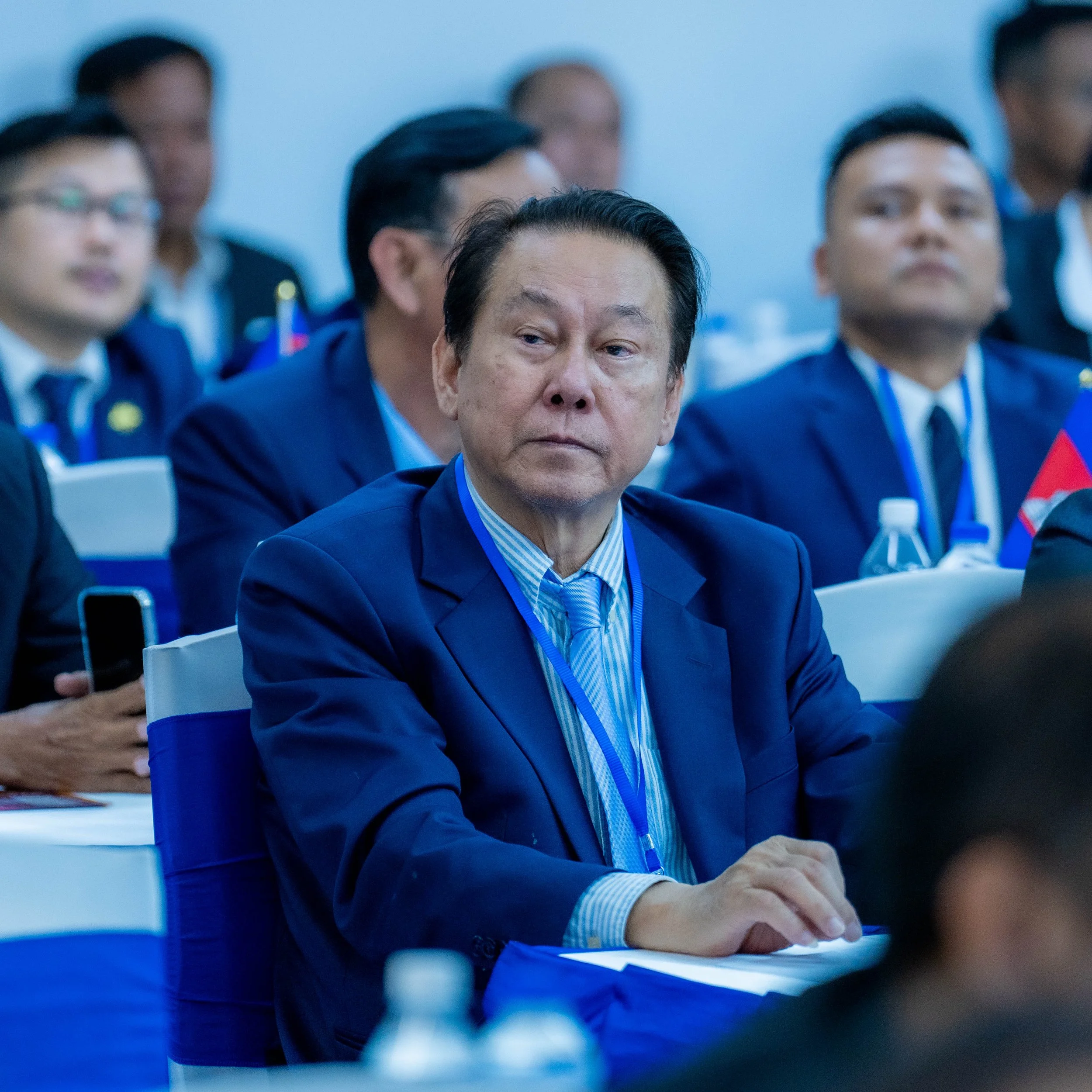 H.E. Te Laurent and Mr. Sok Ang attended the Cambodian Olympic’s General Election Assembly