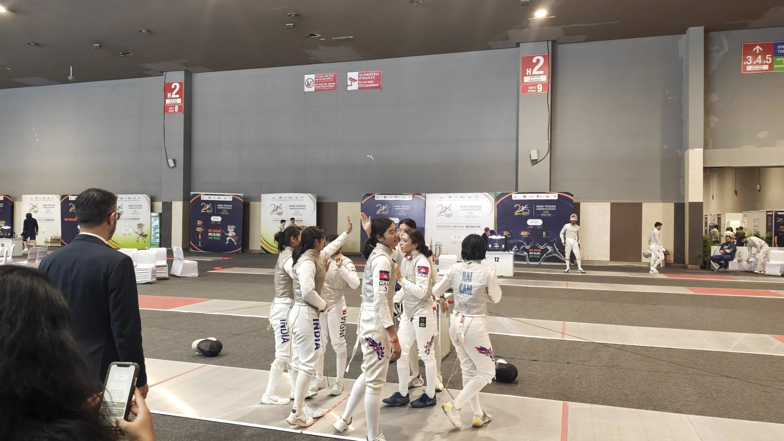 The Cambodian Fencing Team Needs to Participate in More International Competitions and Focus on a Single Weapon Discipline